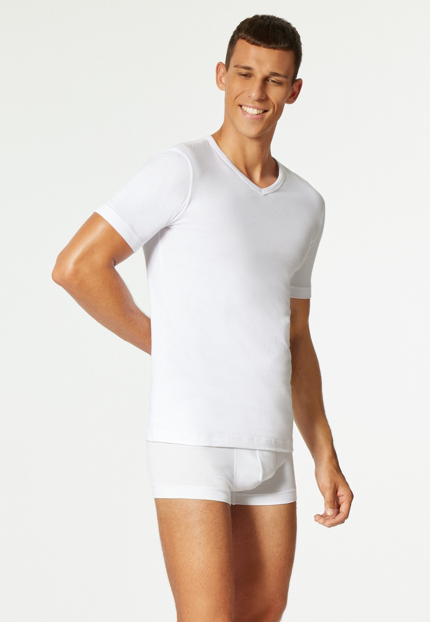 uncover by SCHIESSER V-Shirt UNCOVER Cotton günstig online kaufen