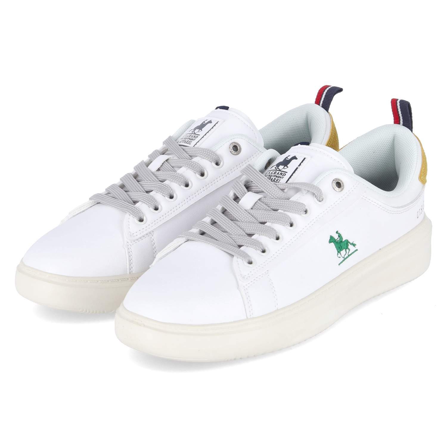 U.S. Grand Polo GPM514100-1090 SP Herren Synthetik white Schnürschuh