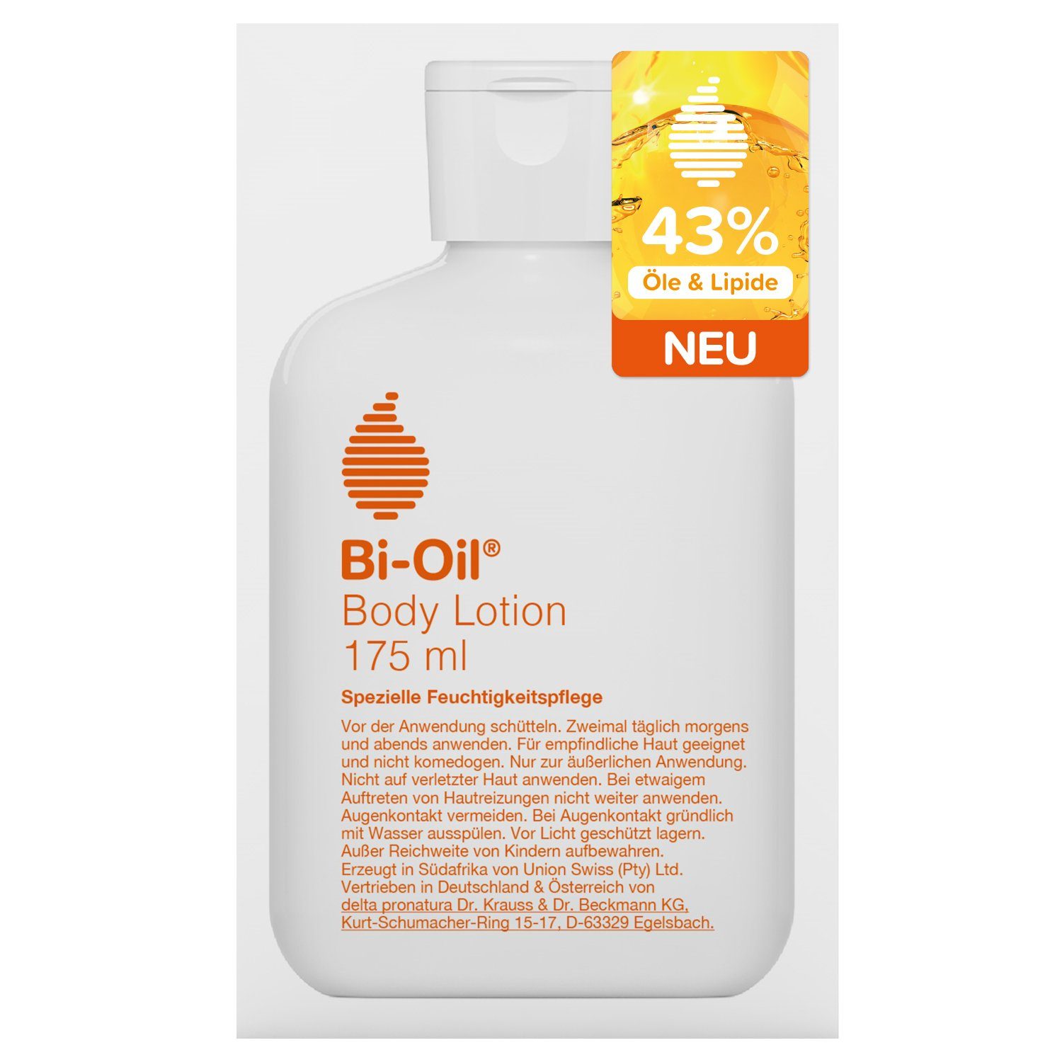 Bodylotion feuchtigkeitsspendende Lotion - Body ml 1-tlg. BI-OIL 2-Phasen vegan, 175 Körperlotion