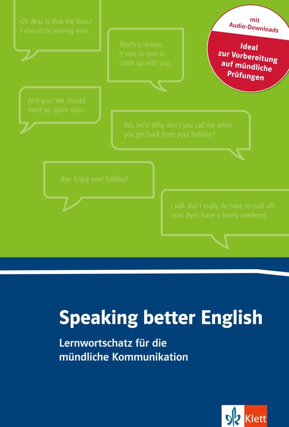 Speaking better English / diverse, Lernwortschatz für die mündliche Kommunikation. Buch + Online-Angebot