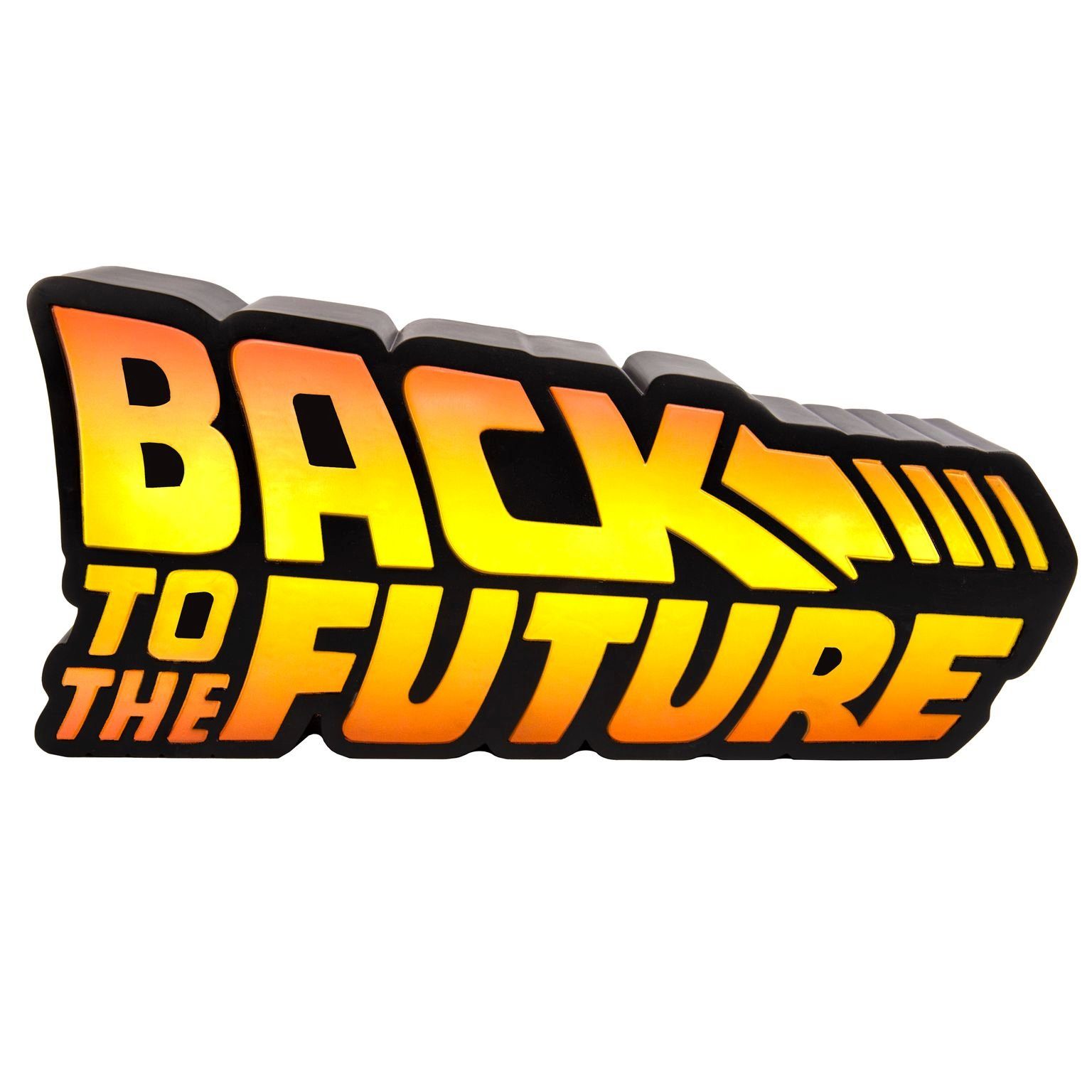 Fizz creations Dekolicht Zurück in die Zukunft Logo Licht, Offiziell Lizensiertes Back to The Future Merchandise