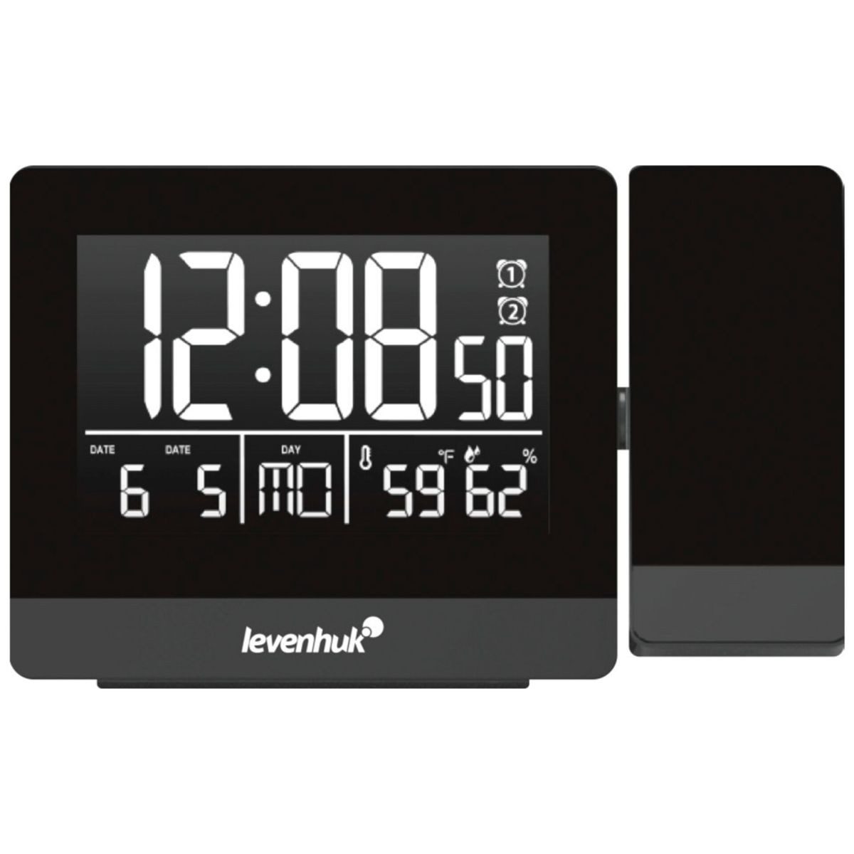 Levenhuk Wezzer BASE L70 Thermohygrometer mit Projektor Wetterstation