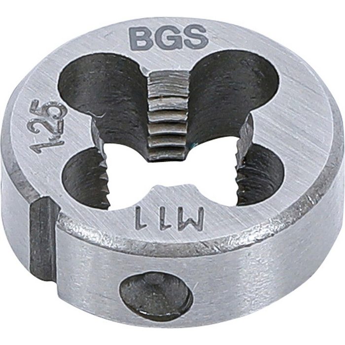 BGS technic Gewindeschneideisen Gewindeschneideisen M11 x 1 25 x 25 mm