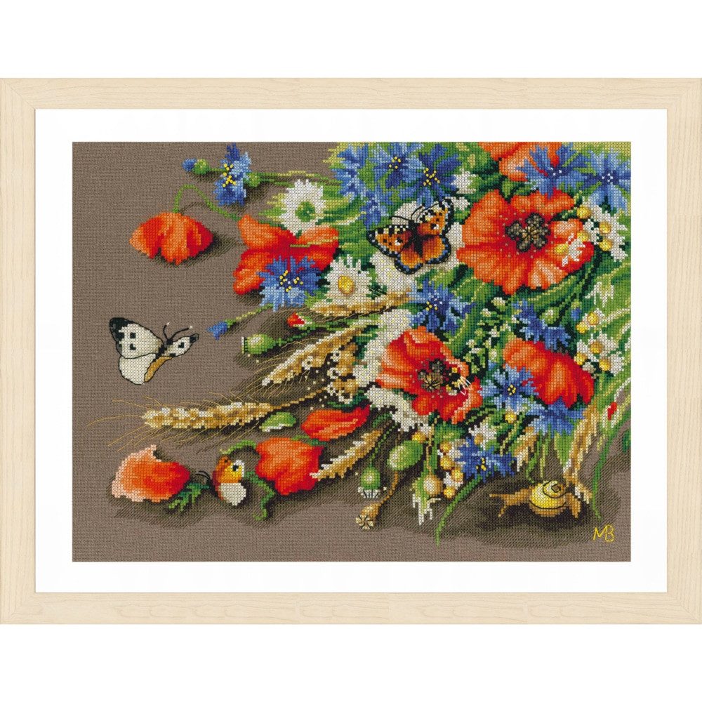 Lanarte Kreativset Riolis počítaný křížek "Morning in the Country", počítaný, (embroidery kit by Marussia)
