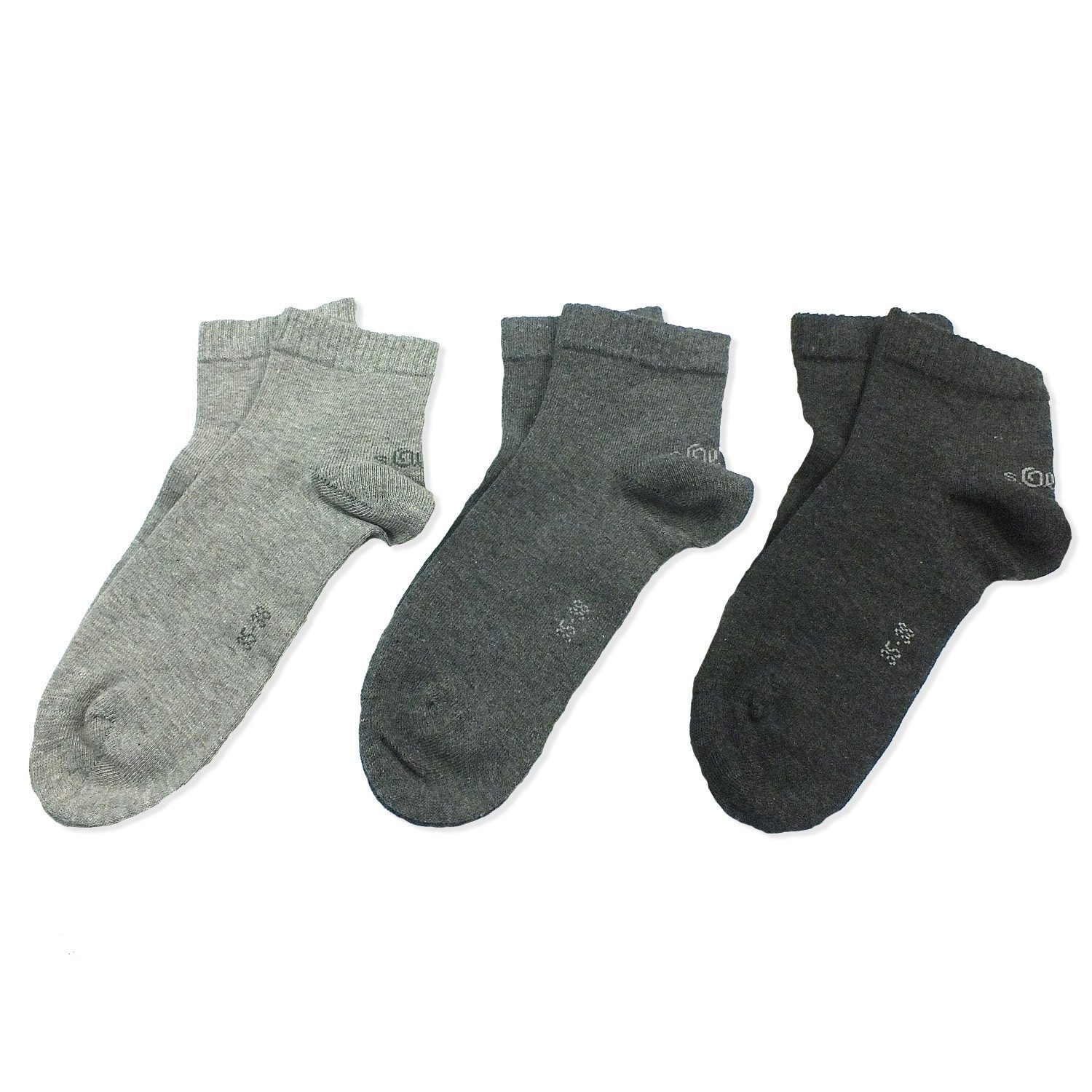 s.Oliver Sneakersocken S21001 (3-Paar, 3 Paar) Socken Strümpfe Unisex Quarter-Socken Sneakersocken