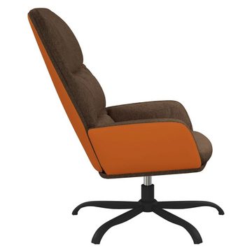 vidaXL Sessel Relaxsessel Braun Stoff (1-St)