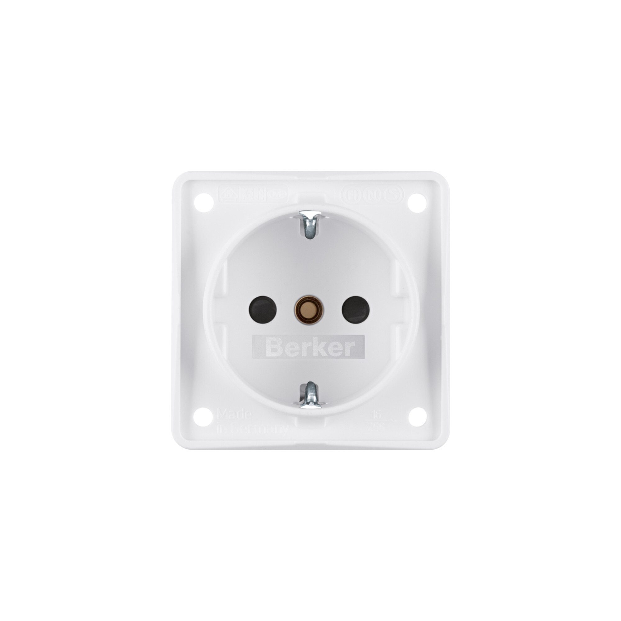 Berker Steckdose Berker Schuko-Steckd.pws m.Schraubklemmen 941952502