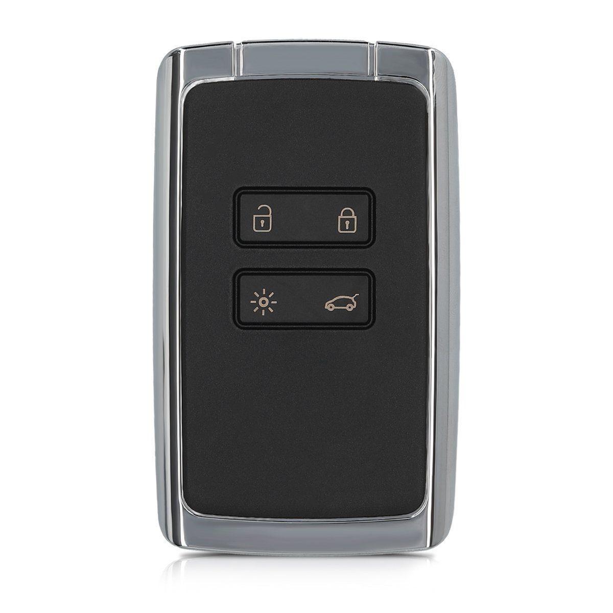Auto Schlüsselgehäuse Batterien - ohne kwmobile Gehäuse für Schlüsseltasche Elektronik Renault Autoschlüssel, Transponder