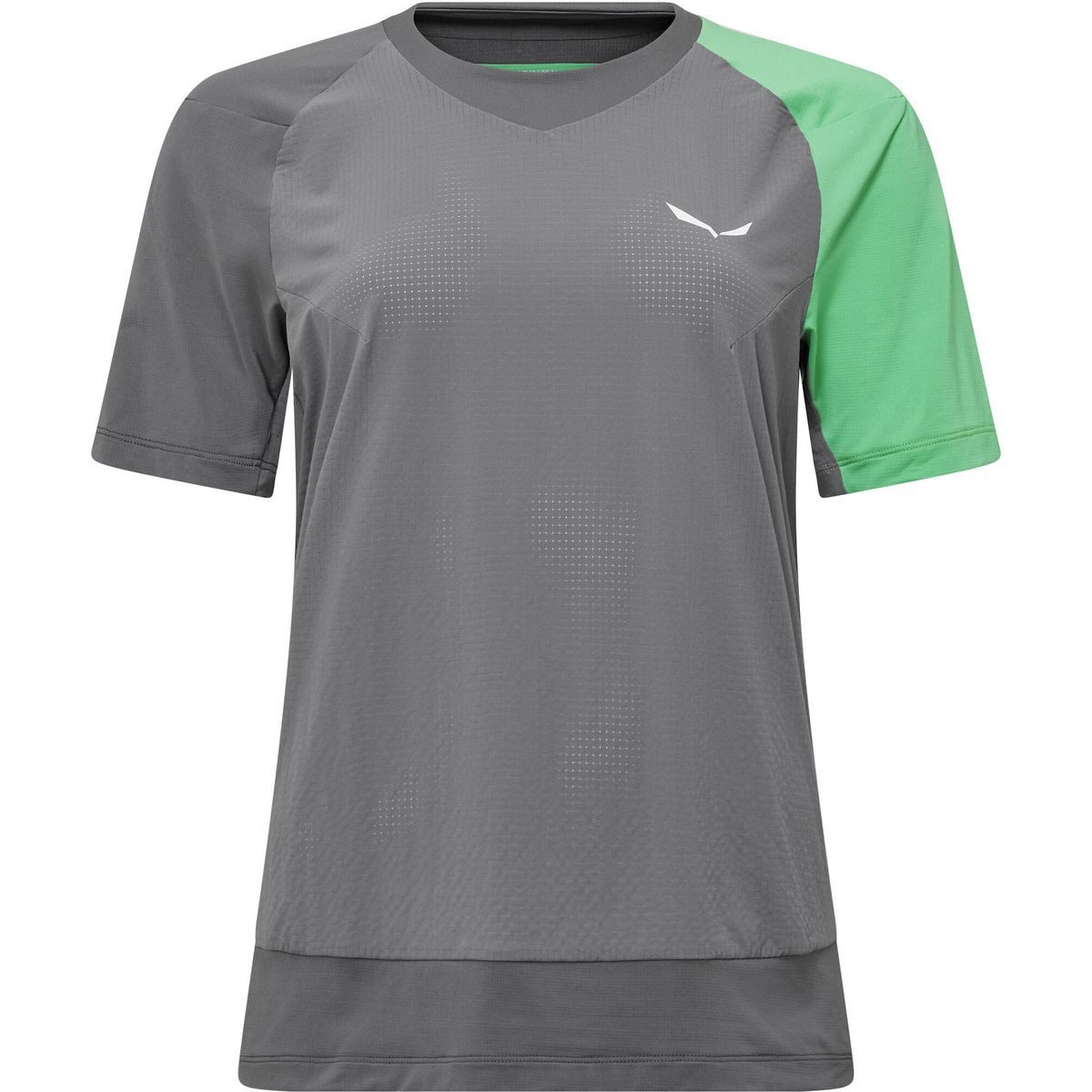 Salewa Kurzarmshirt NXT Hybrid T-shirt W Optimaler Baselayer für Outdoor-Abenteuer, schnell trocknend und