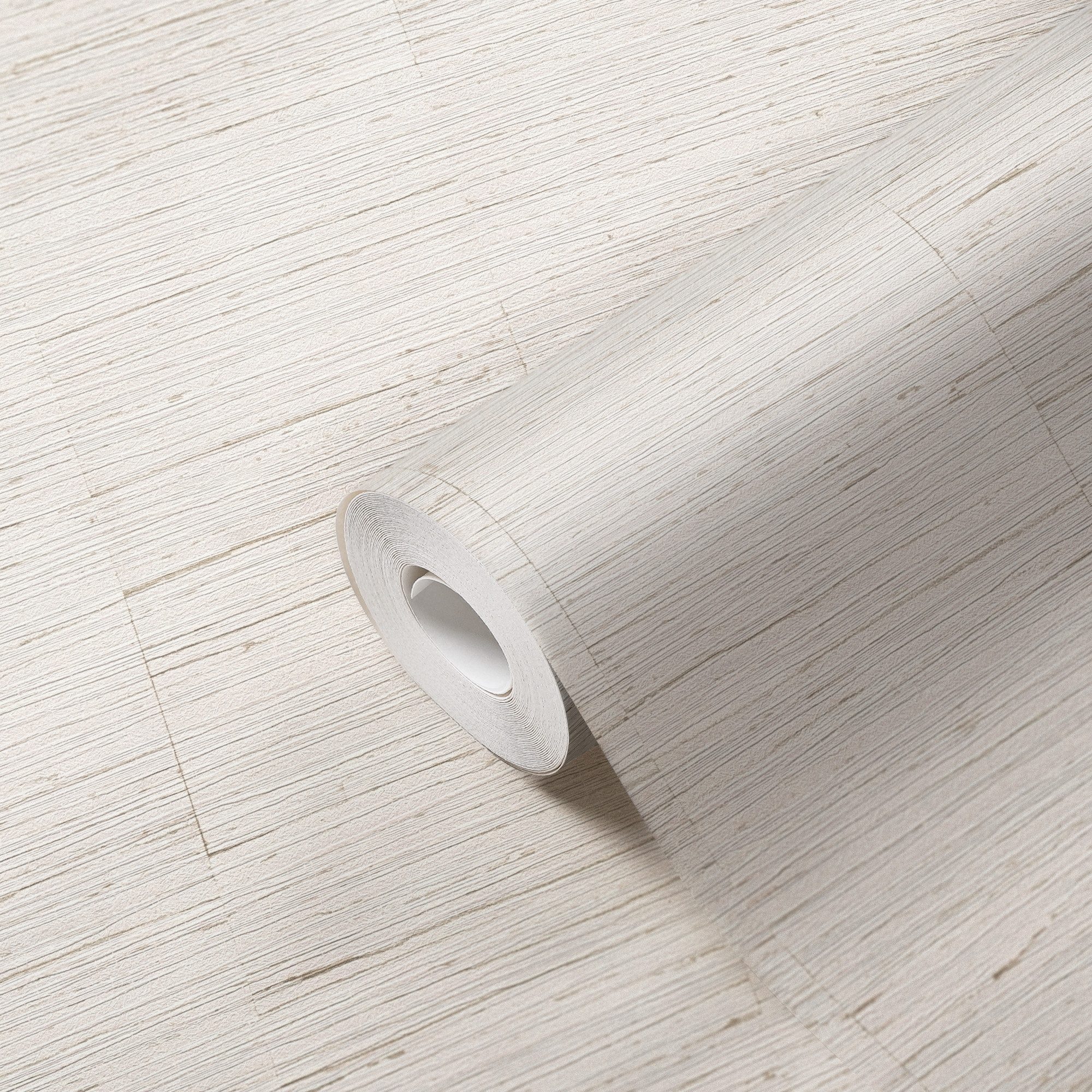 living walls Vliestapete Strukturtapete Bast-Optik - Ruhige Leausenstruktur, strukturiert, leicht glänzend, (1 St)