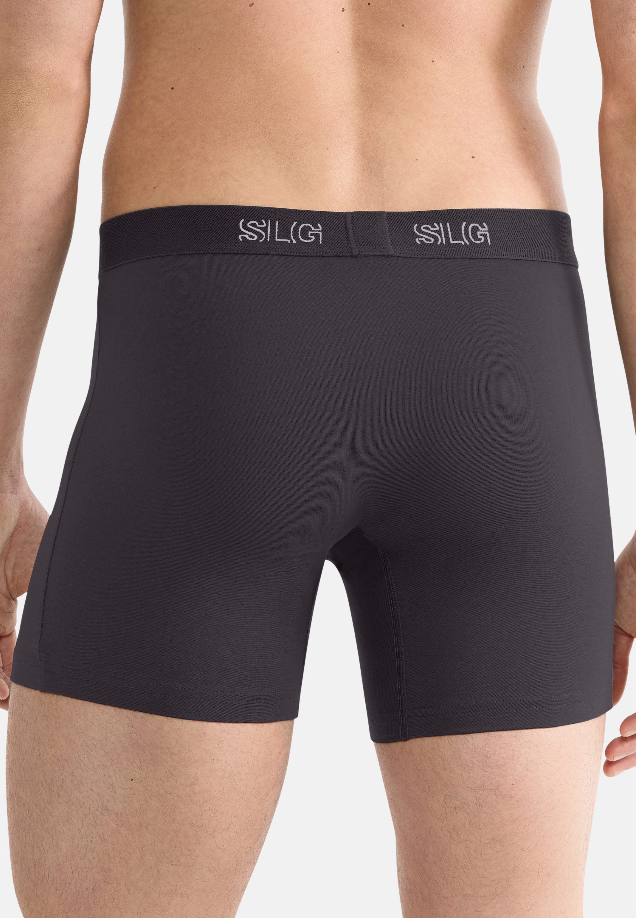 sloggi Retro Boxer 6er Pack SLG Base (Spar-Set, 6-St) Retro Short / Pant - Baumwolle - ohne Eingriff - Atmungsaktiv