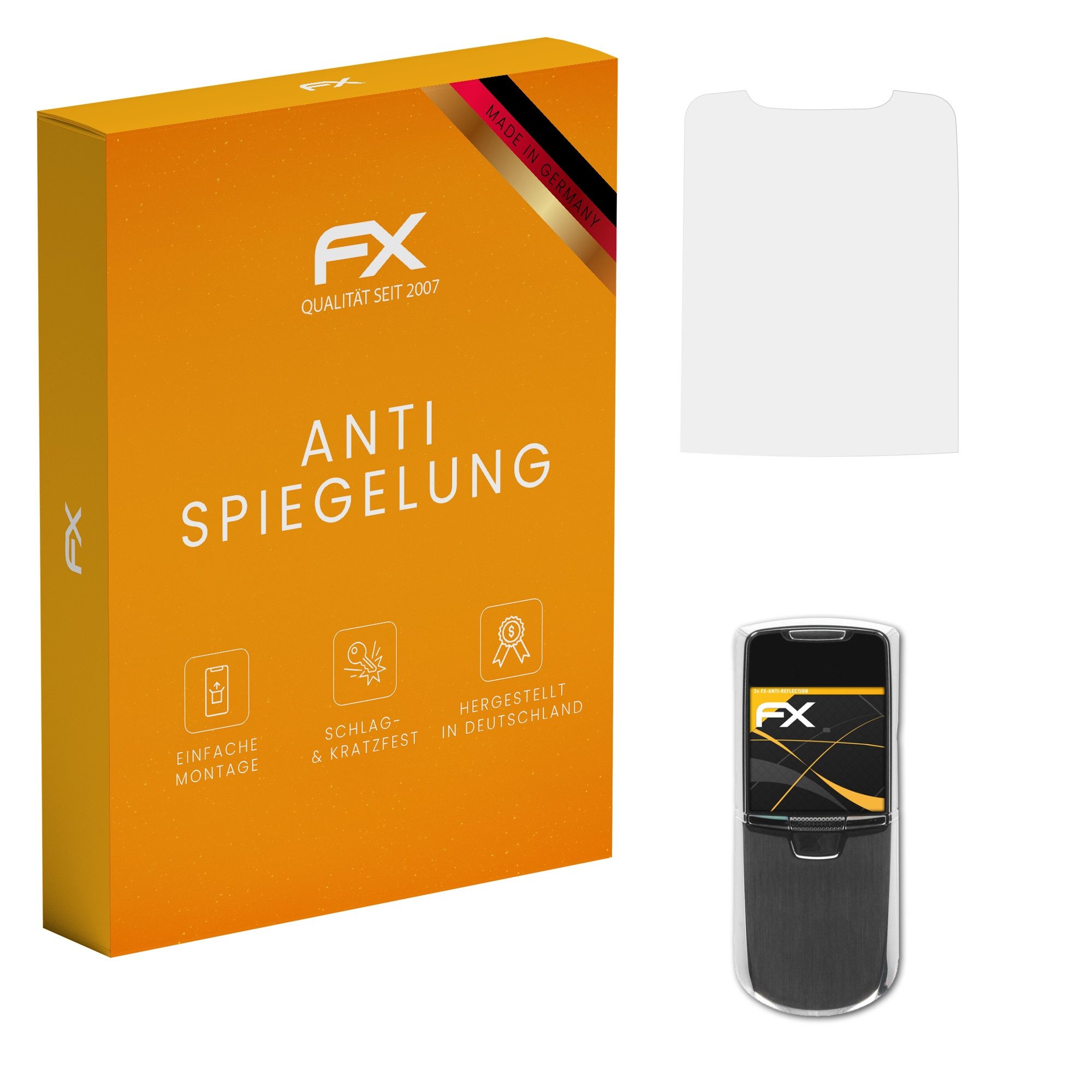 Schutzfolie für Nokia 8800