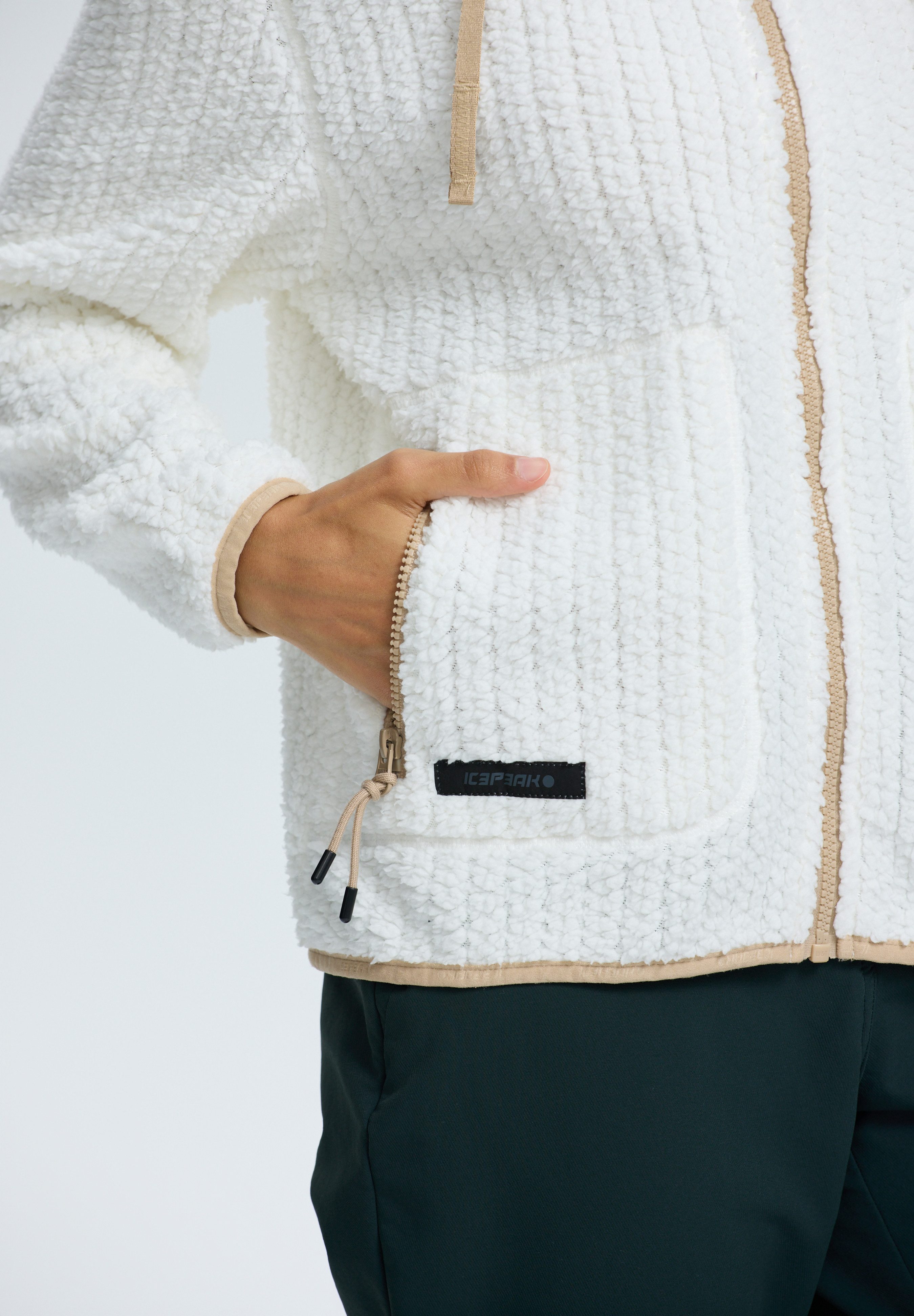 Icepeak Strickfleecejacke ICEPEAK AALET günstig online kaufen