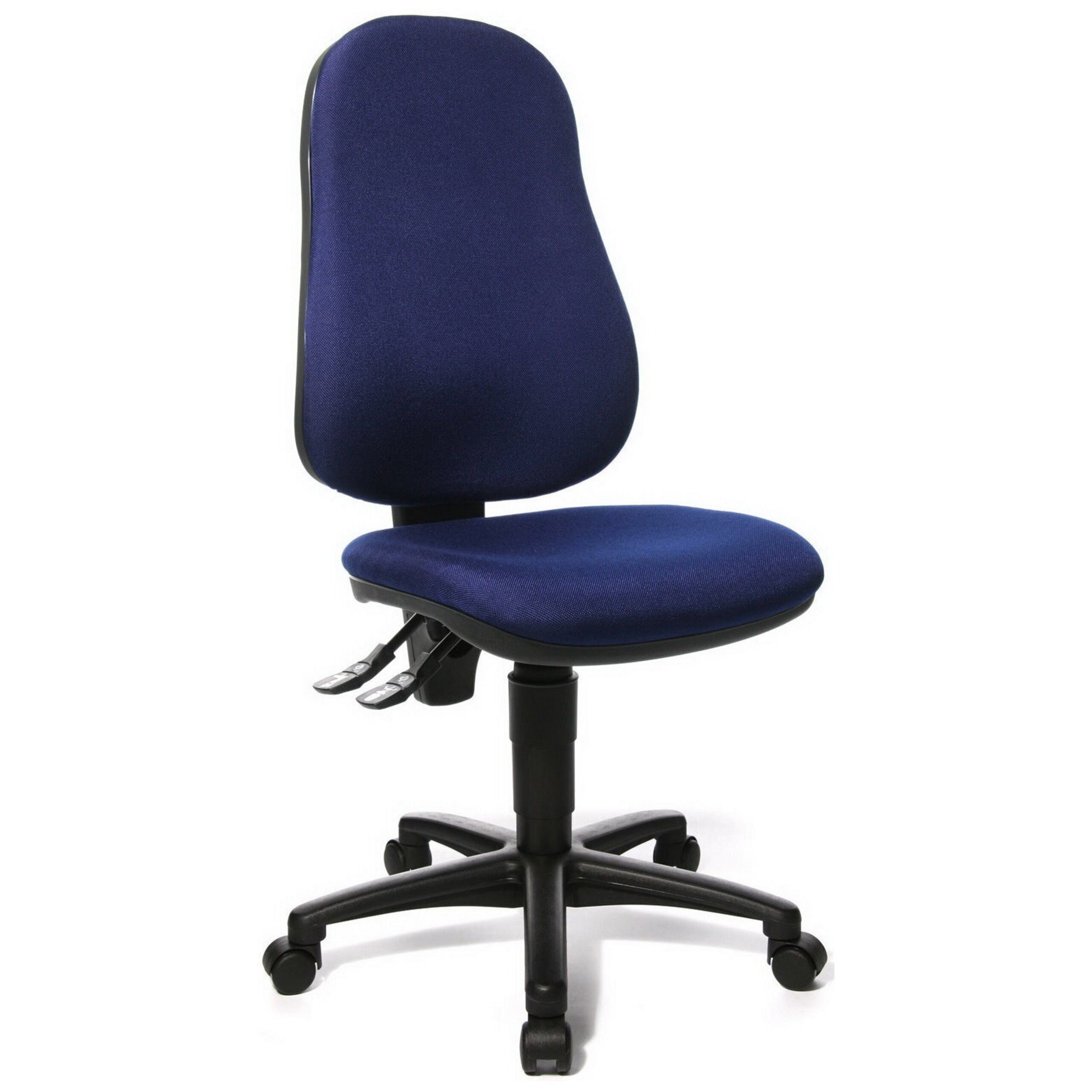 TOPSTAR Drehstuhl Home Office Bürostuhl Point 60 Stoff (1 St), Schreibtischsessel, Drehbarer Schreibtischstuhl