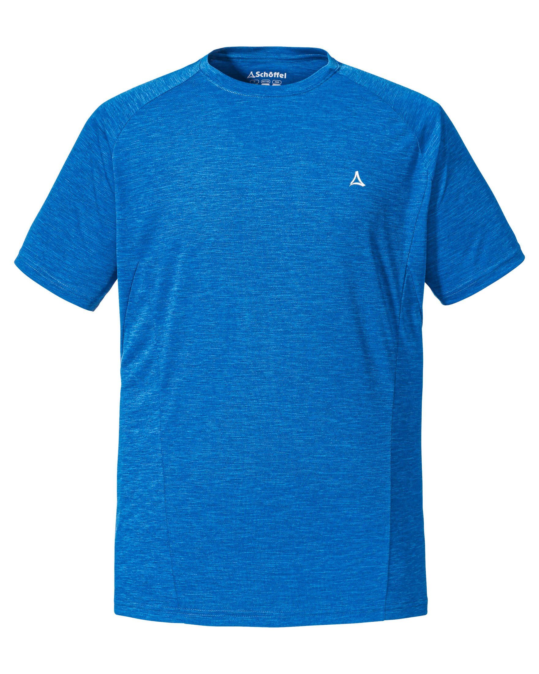 blau (296) T-Shirt Herren (1-tlg) Boise2 Schöffel T-Shirt