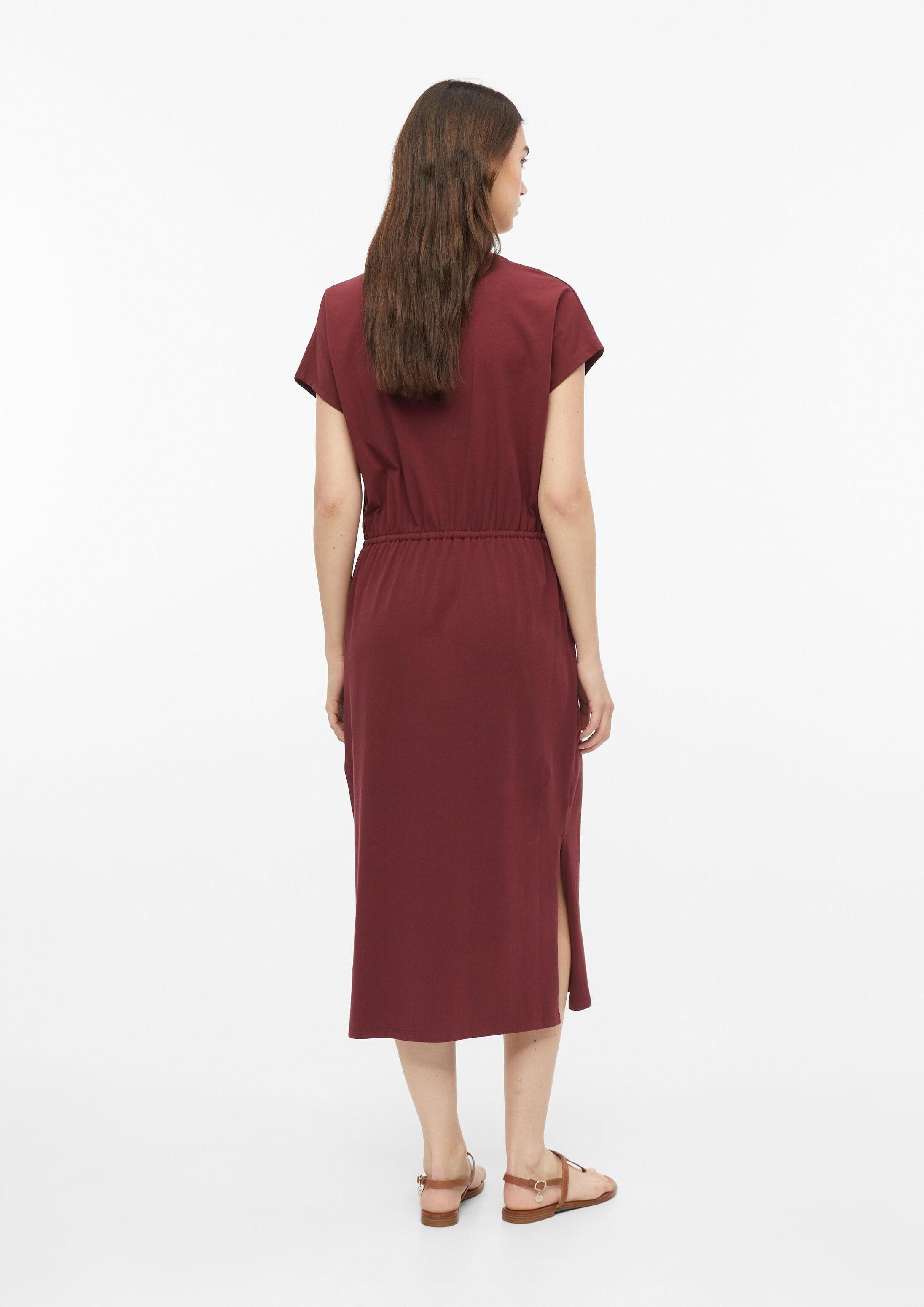 s.Oliver Midikleid Kleid Jerseykleid in Midilänge mit Tunnelzug – Bild 3 von 5