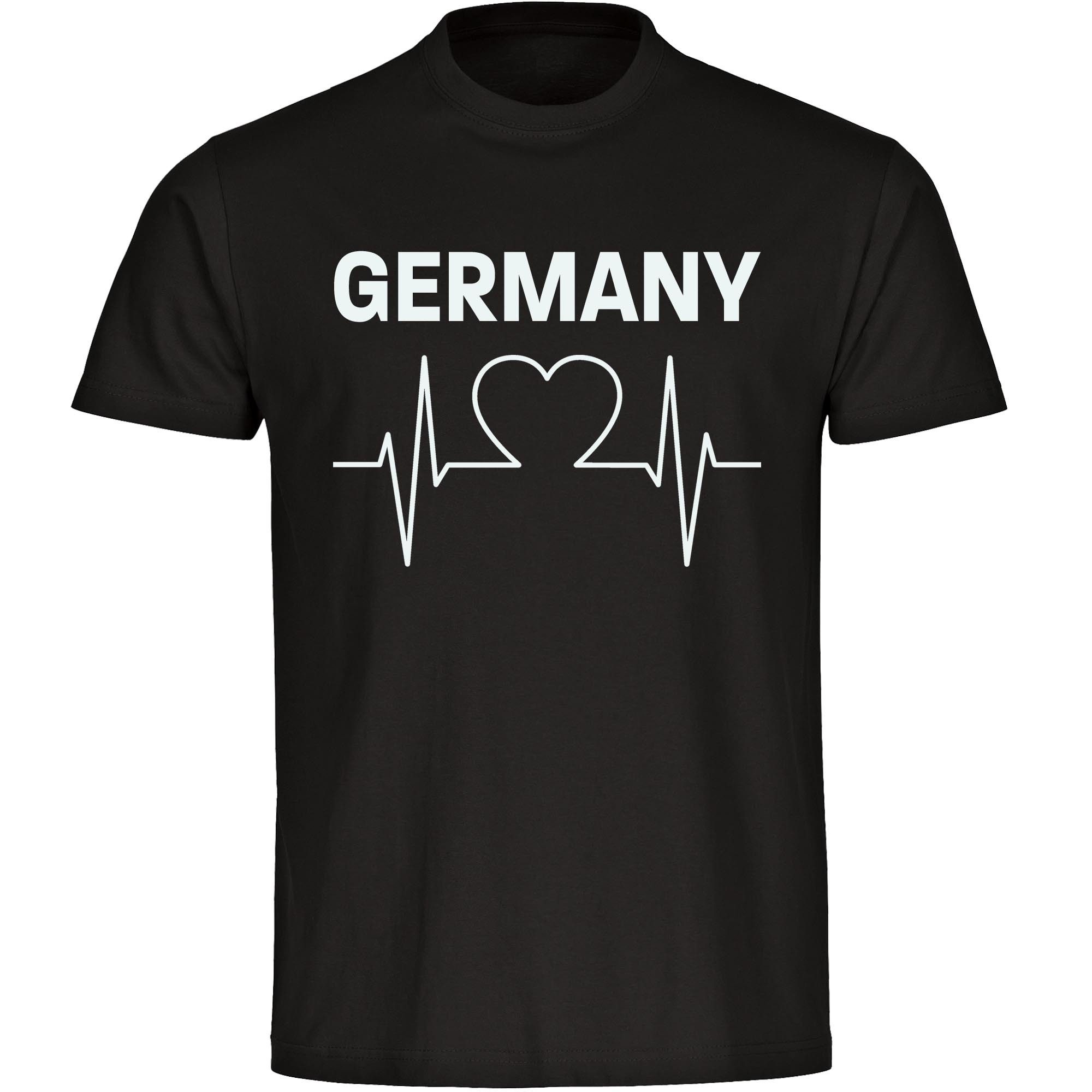 T-Shirt Herren Germany - Herzschlag - Männer
