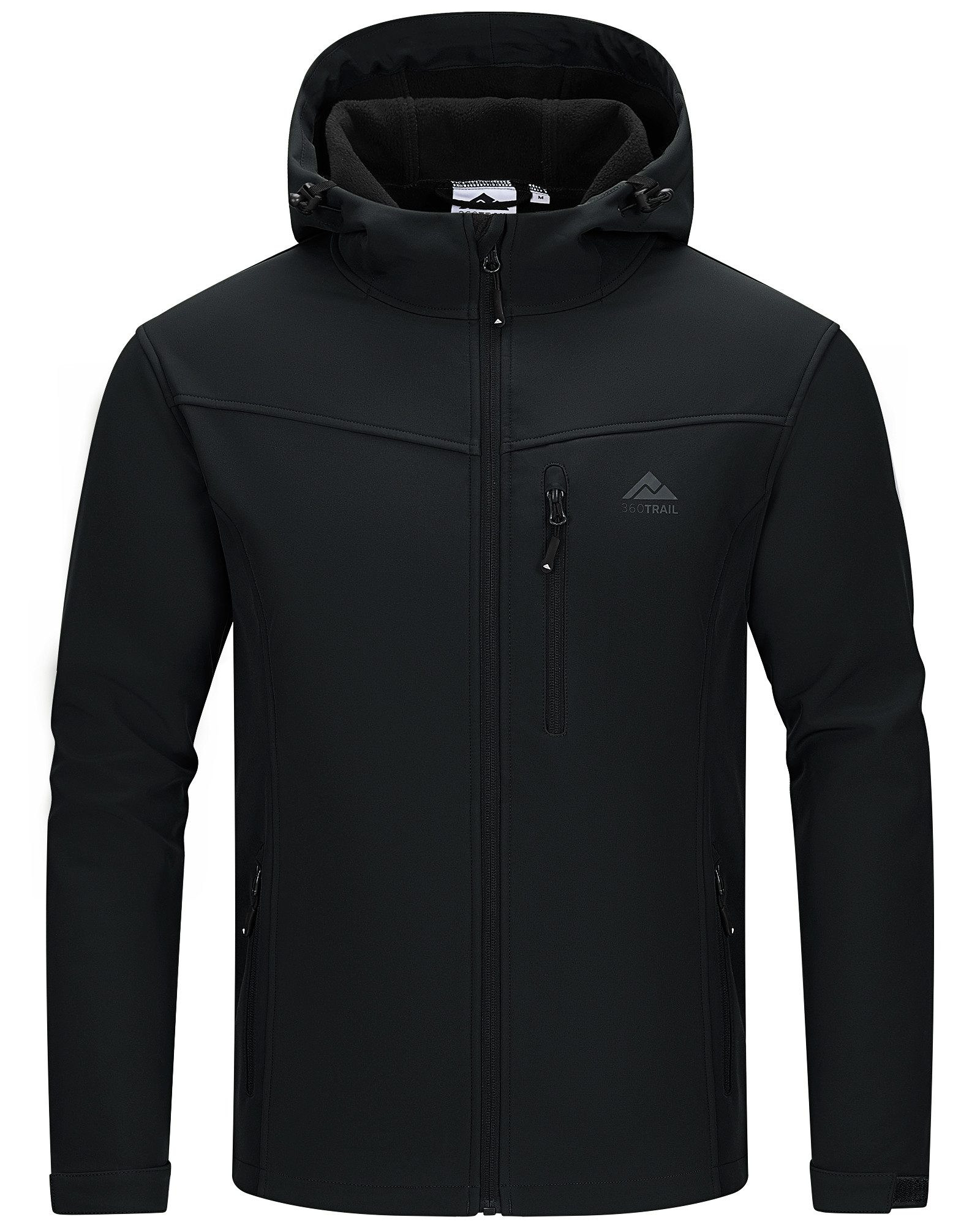 360Trail Outdoorjacke Softshelljacke Skayra wasserdichte winddichte Herren Übergangsjacke Microfleece-Innenfutter, atmungsaktiv, wasserdicht – Bild 2 von 5