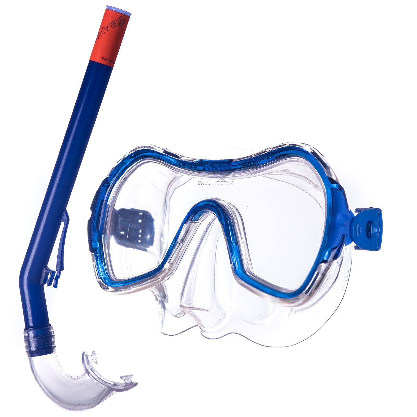 Salvas Schnorchel Kinder Set Haiti Schnorchel, Taucher + Schwimm Maske Brille Tauchmaske