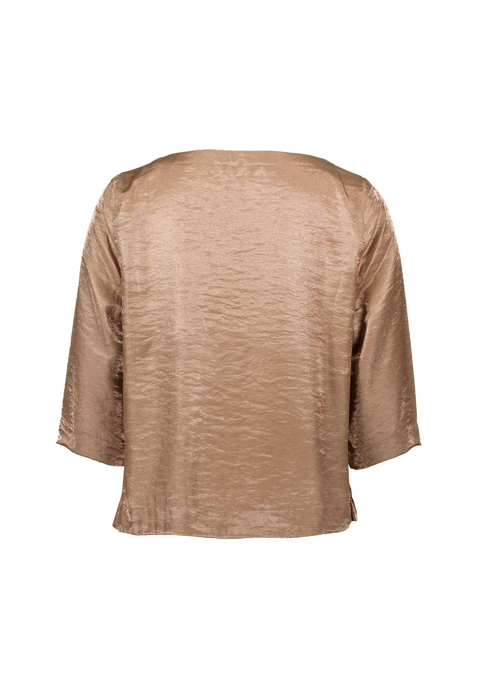 Zero Klassische Bluse Damen mit Knittereffekt