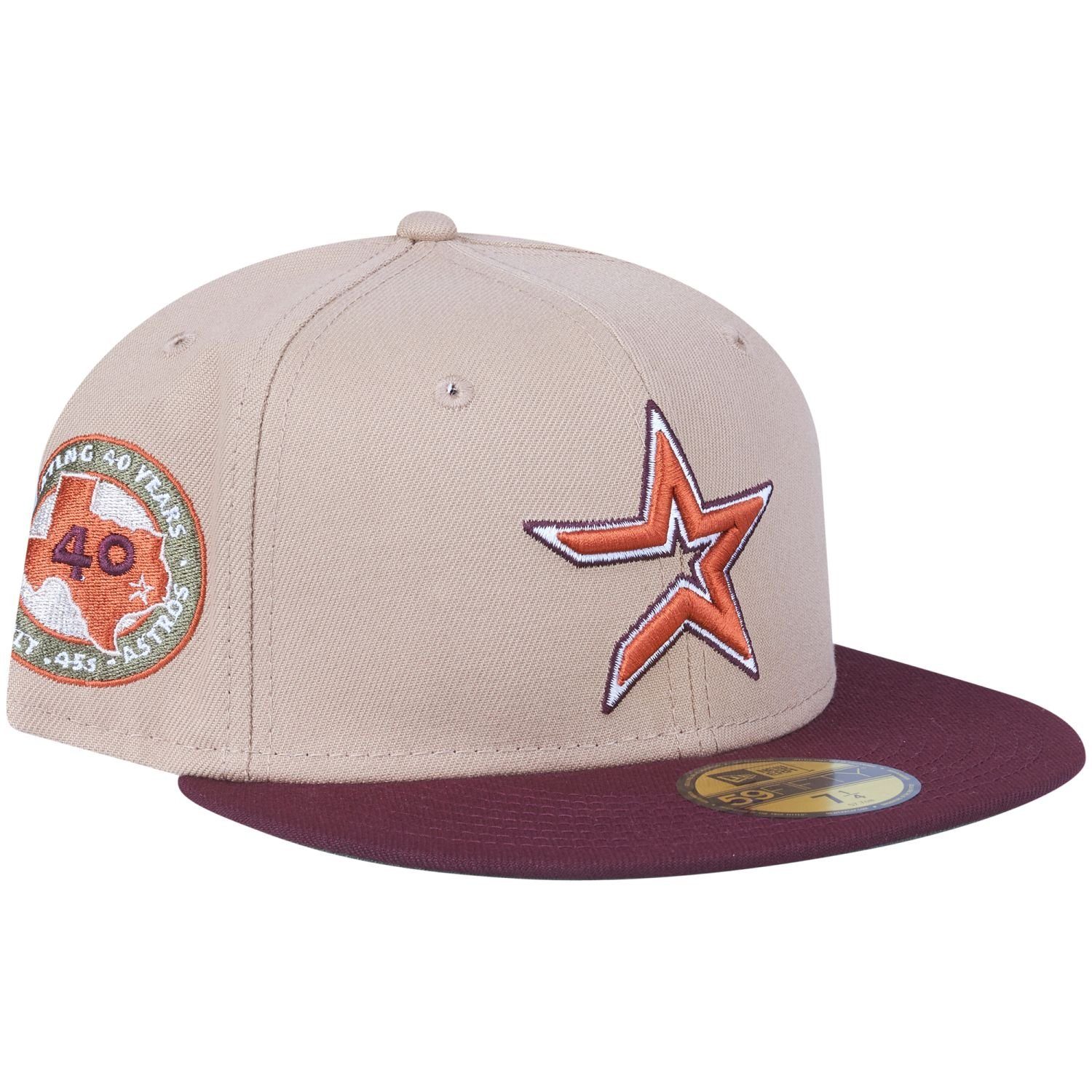 Cap Era 59Fifty New Houston COOPERSTOWN Fitted Astros