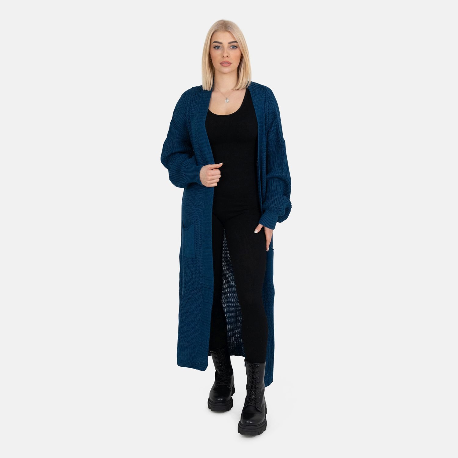 Elara Cardigan Elara Langer Damen Oversize günstig online kaufen