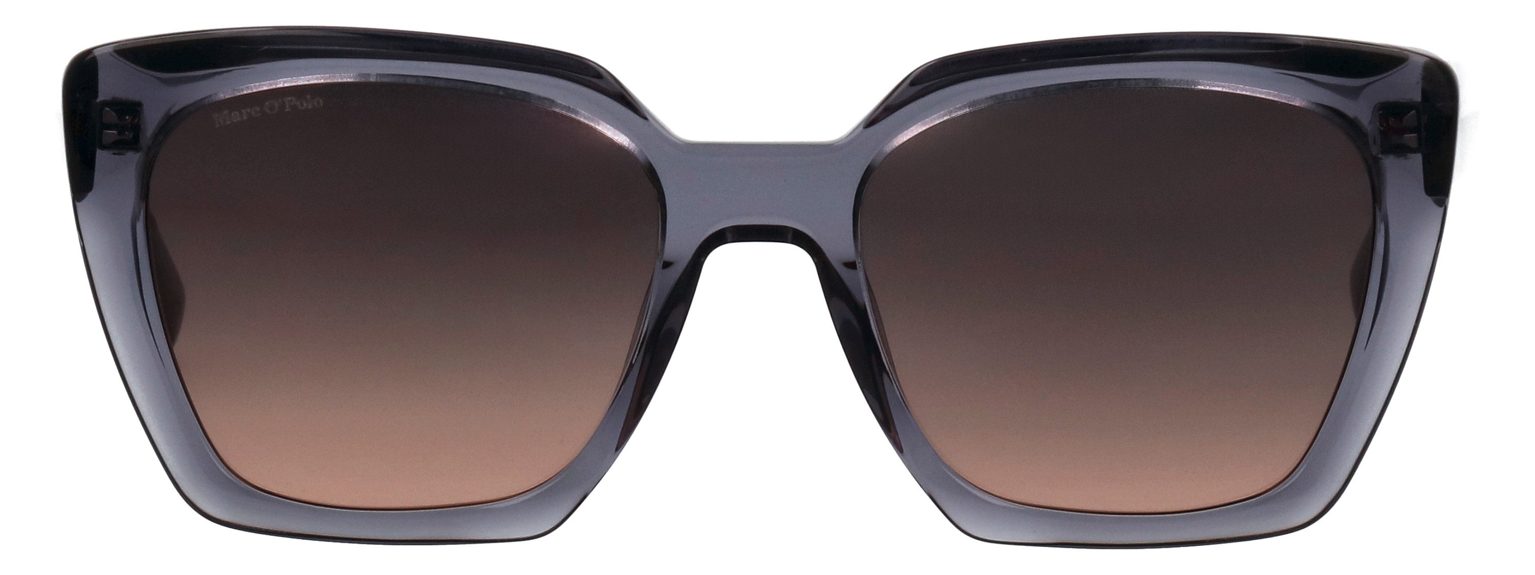 Marc O'Polo Sonnenbrille Modell 506240 Form Butterfly, Logoschriftzug auf Bügel, Kunststofffassung