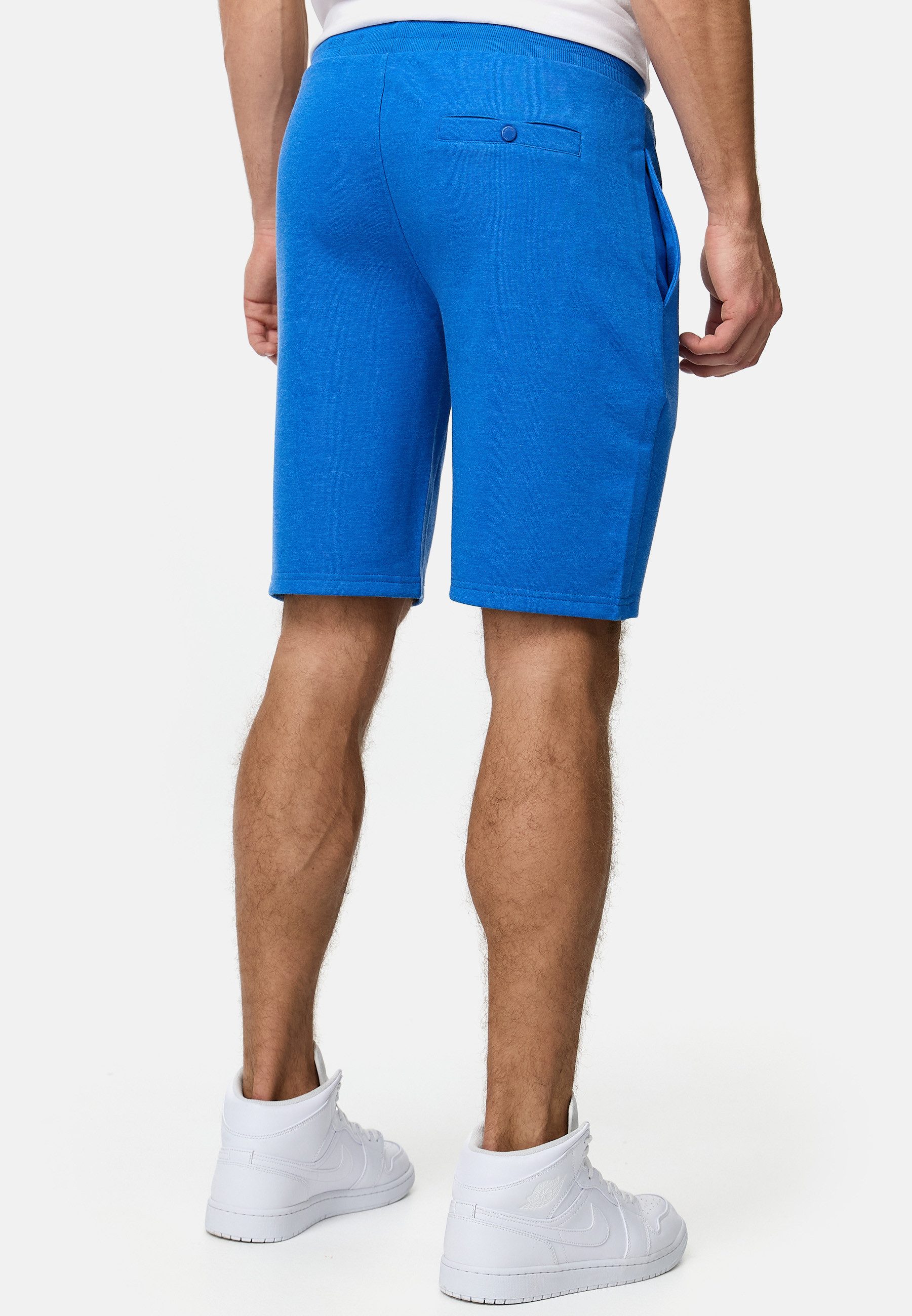 Indicode Sweatshorts Herren INRobbie Sweat Shorts Herrenshorts mit Kordelzug