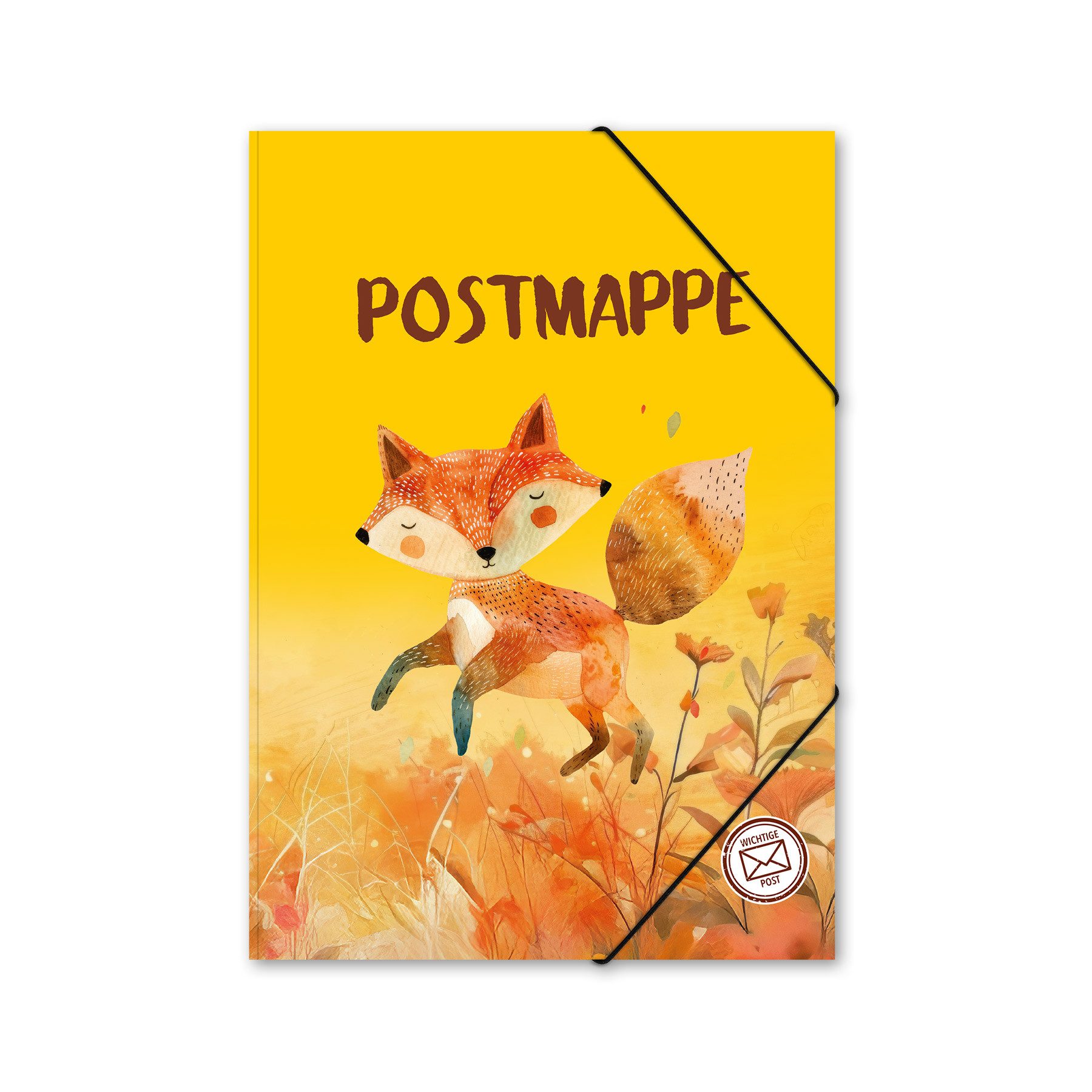 itenga Organisationsmappe itenga Postmappe aus Karton A4 Motiv FUCHS