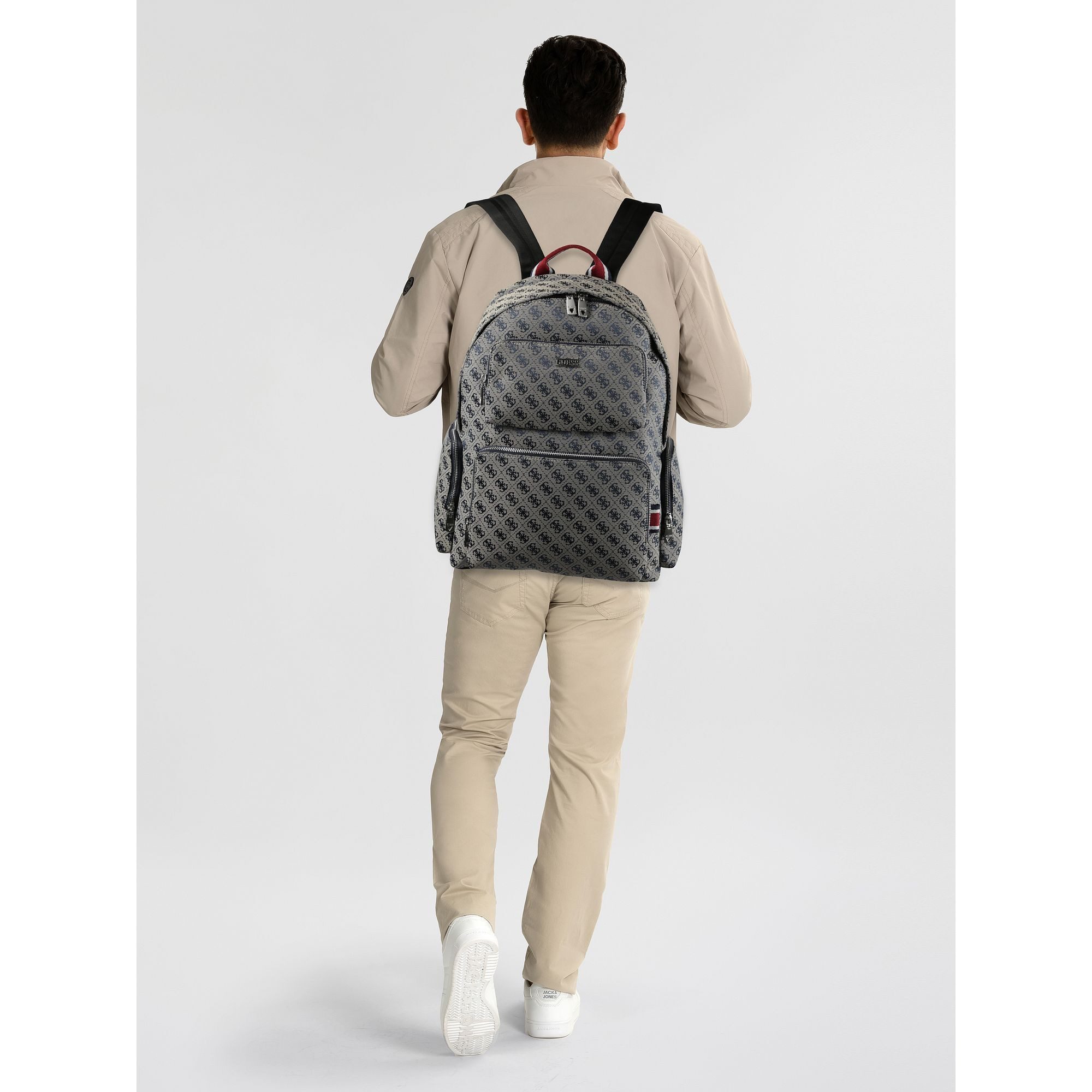 Guess Rucksack Boston, Baumwolle