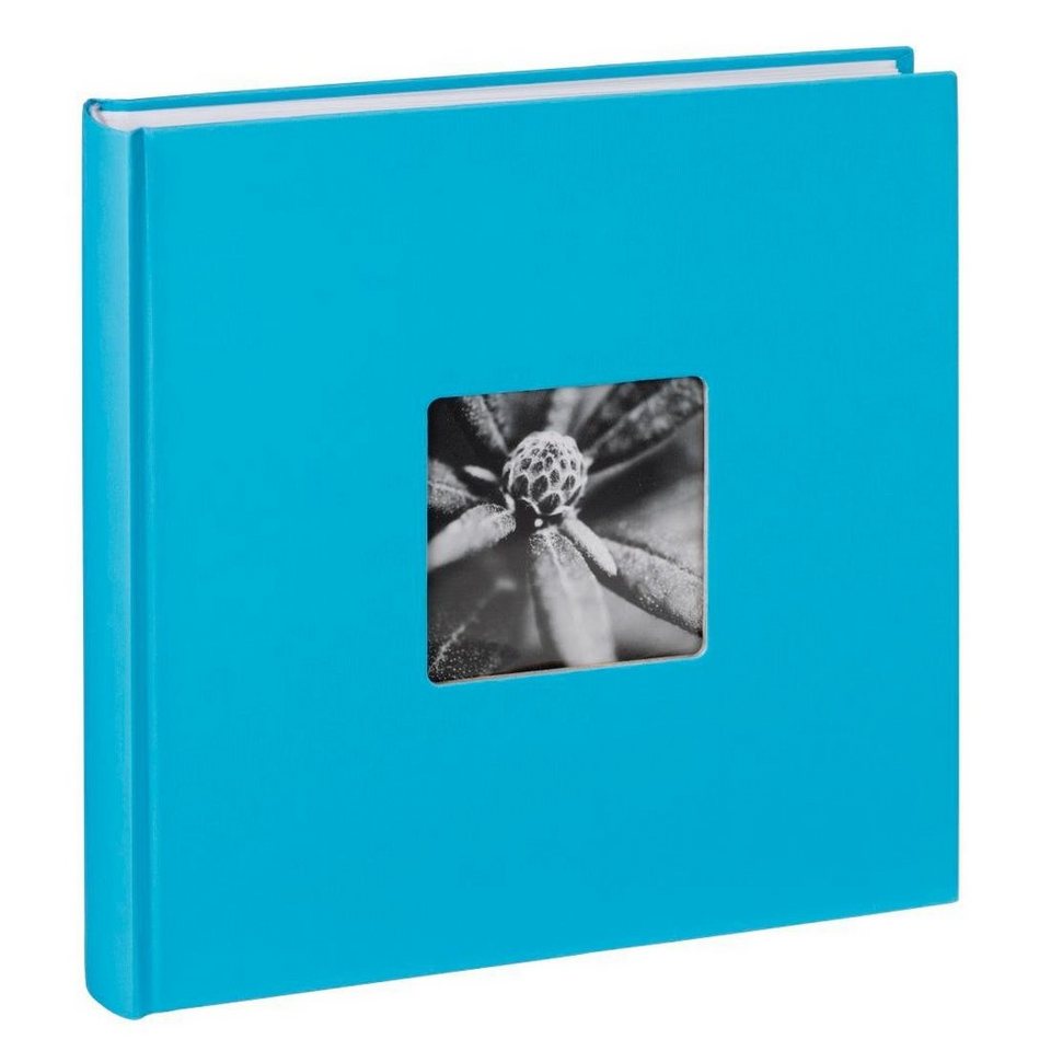 Hama Fotoalbum Jumbo Fotoalbum 30 x 30 cm, 100 Seiten, Album, Malibu,  Einband aus unifarbenem Strukturpapier: ideal zum Gestalten