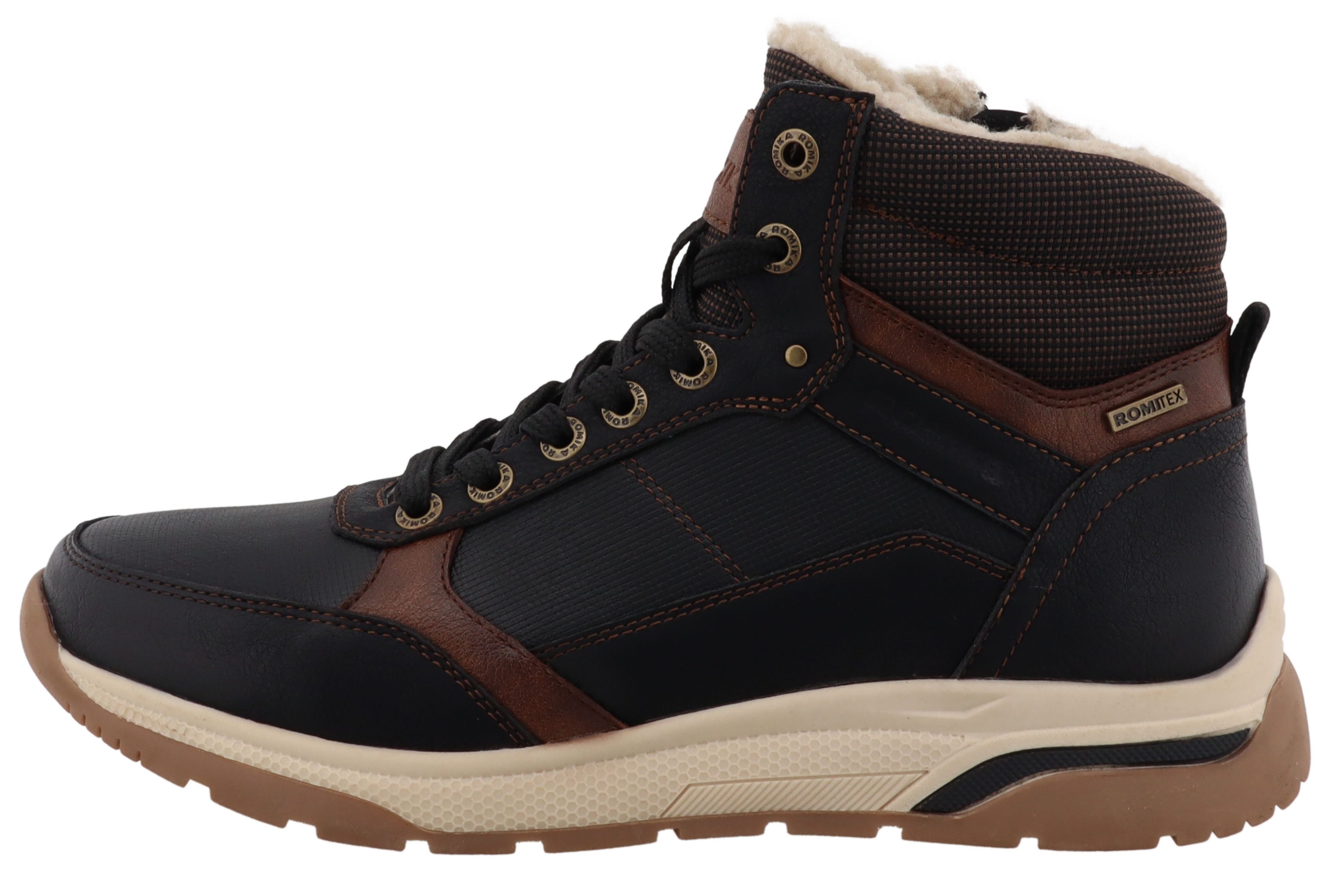 Romika Winterboots Schnürboots, Winterschuh mit Reißverschluss
