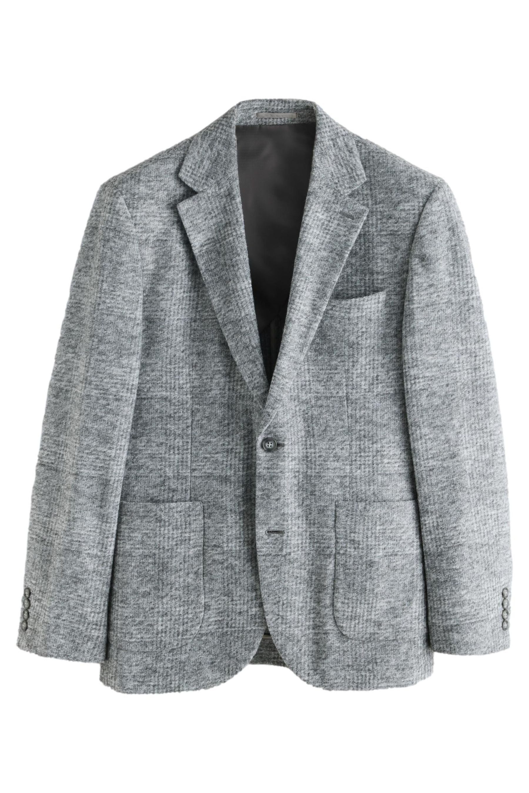 Next Куртки блейзер Strukturiertes Slim Fit Sakko mit Karomuster (1-tlg)