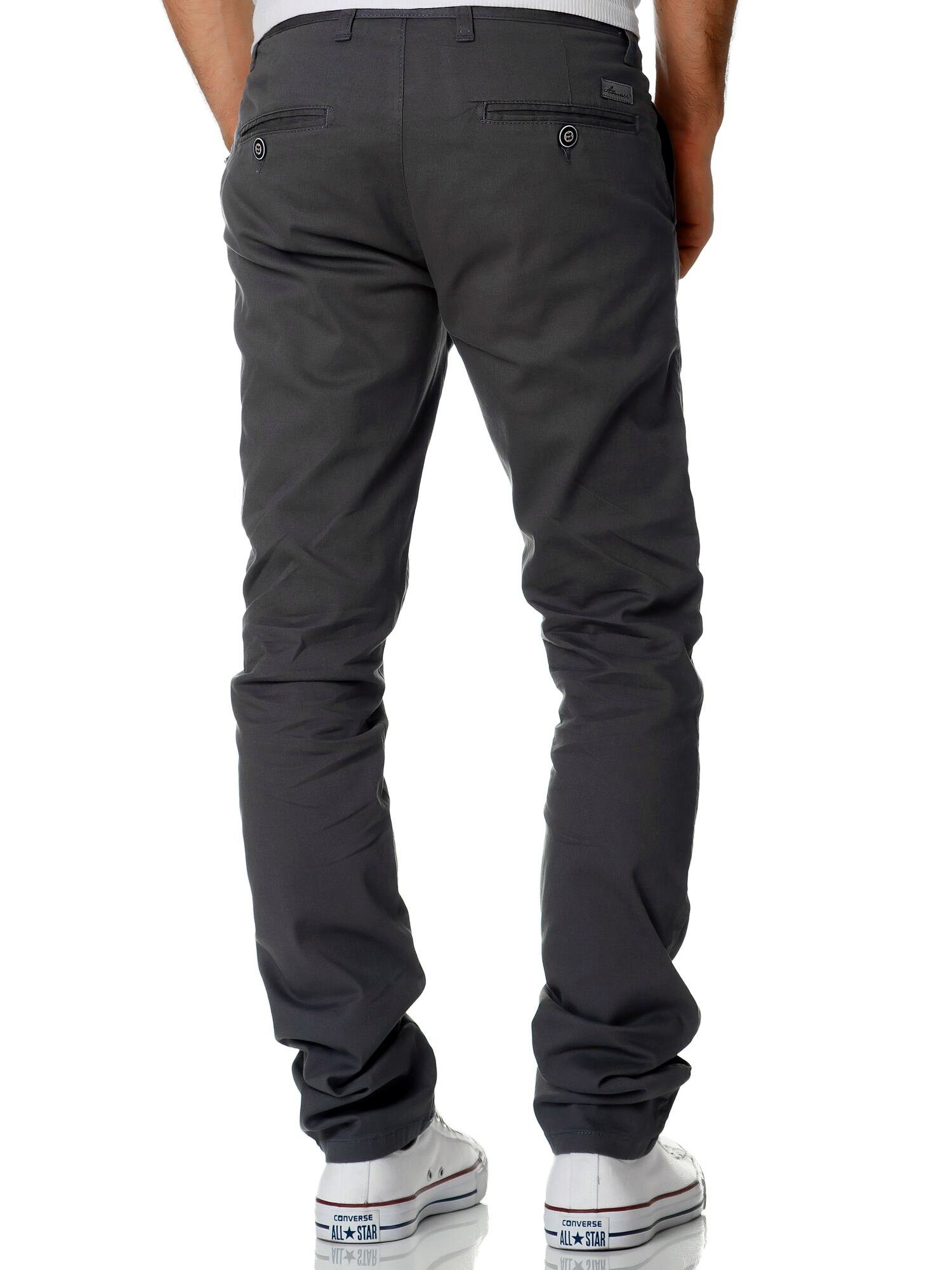 Amaci&Sons Chinohose WASHINGTON Slim Fit Chino mit Stretch Herren Regular Slim Stretch Chino Hose Fit – Bild 4 von 5