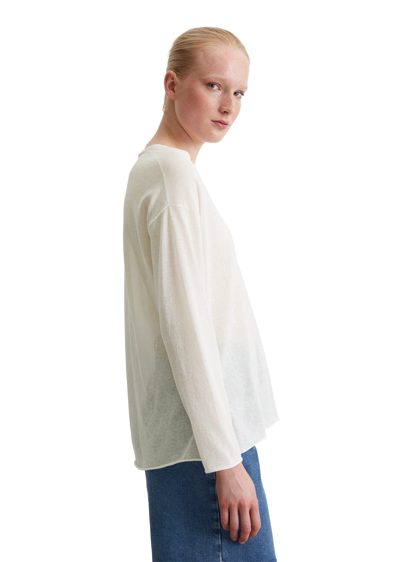 Marc O'Polo Strickpullover aus Organic-Cotton-Mix günstig online kaufen