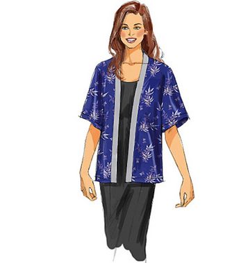 Butterick Kreativset Butterick® Papierschnittmuster Jacke Bolero Damen