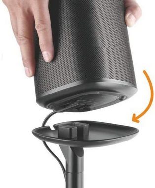 ARLI Ständer für SONOS ONE / SL und Play 1 Lautsprecher Lautsprecherständer, (inkl. Kabelmanagement, Befestigungsmaterial und Montageanleitung, 2 er Pack, Set)