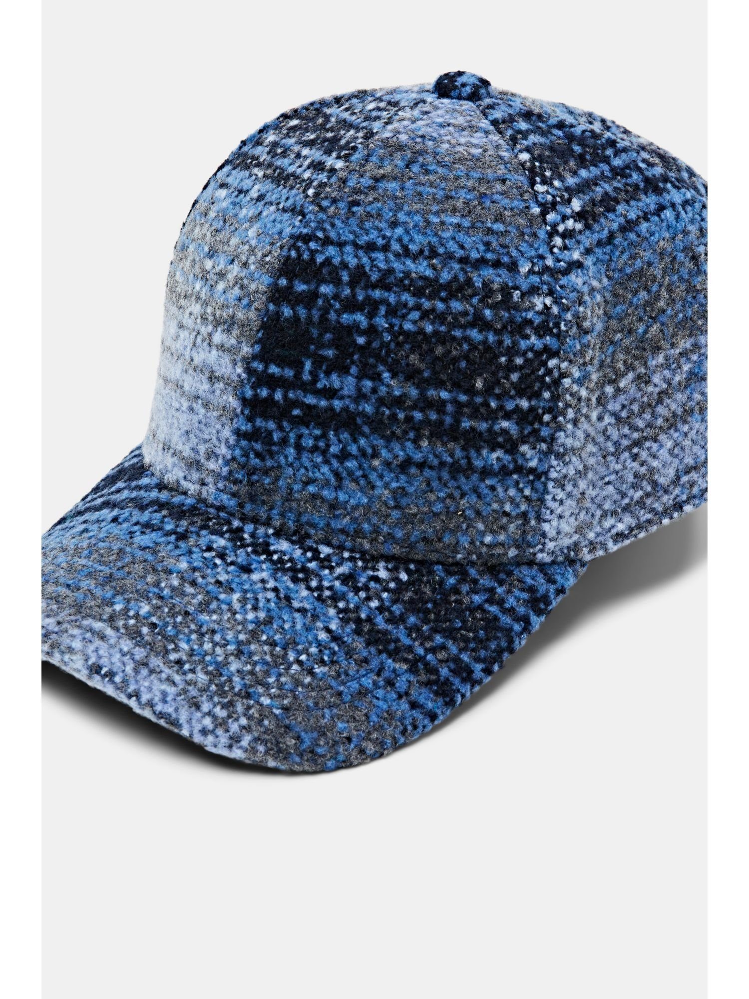 Basecap Baseball Esprit BLUE Cap Karierte