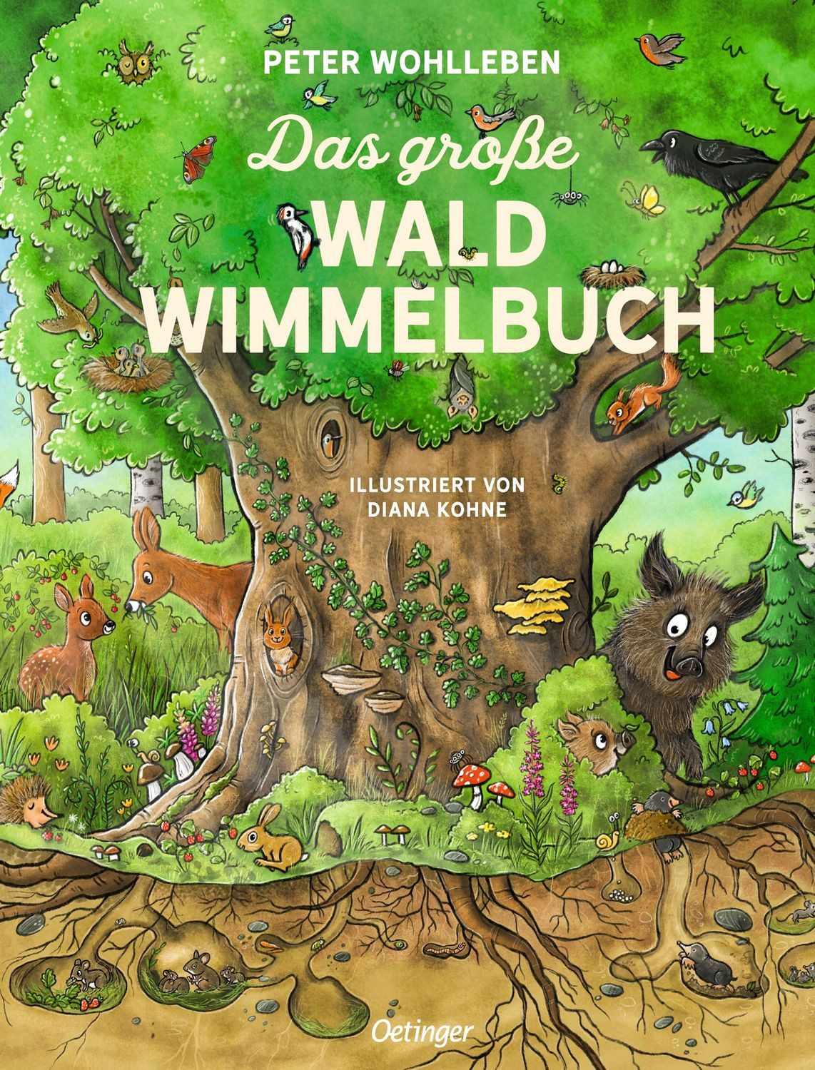 Kinderbuch Das große Wald-Wimmelbuch Peter Wohlleben