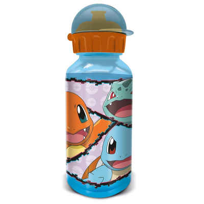 POKÉMON Trinkflasche Pokemon Pikachu and Friends Kinder Wasserflasche Flasche 370 ml