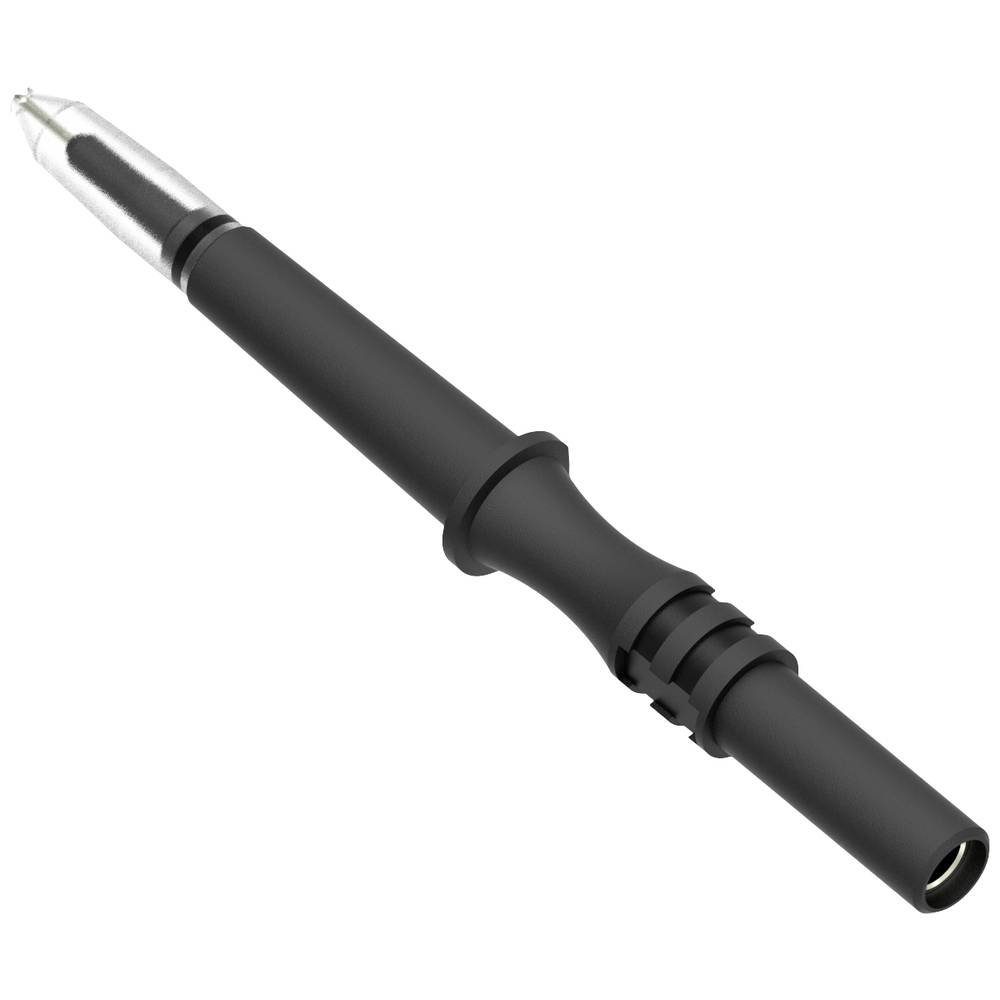 Ø0.7mm gefederte Miniatur-Prüfspitze mit Ø4mm Stromadapter