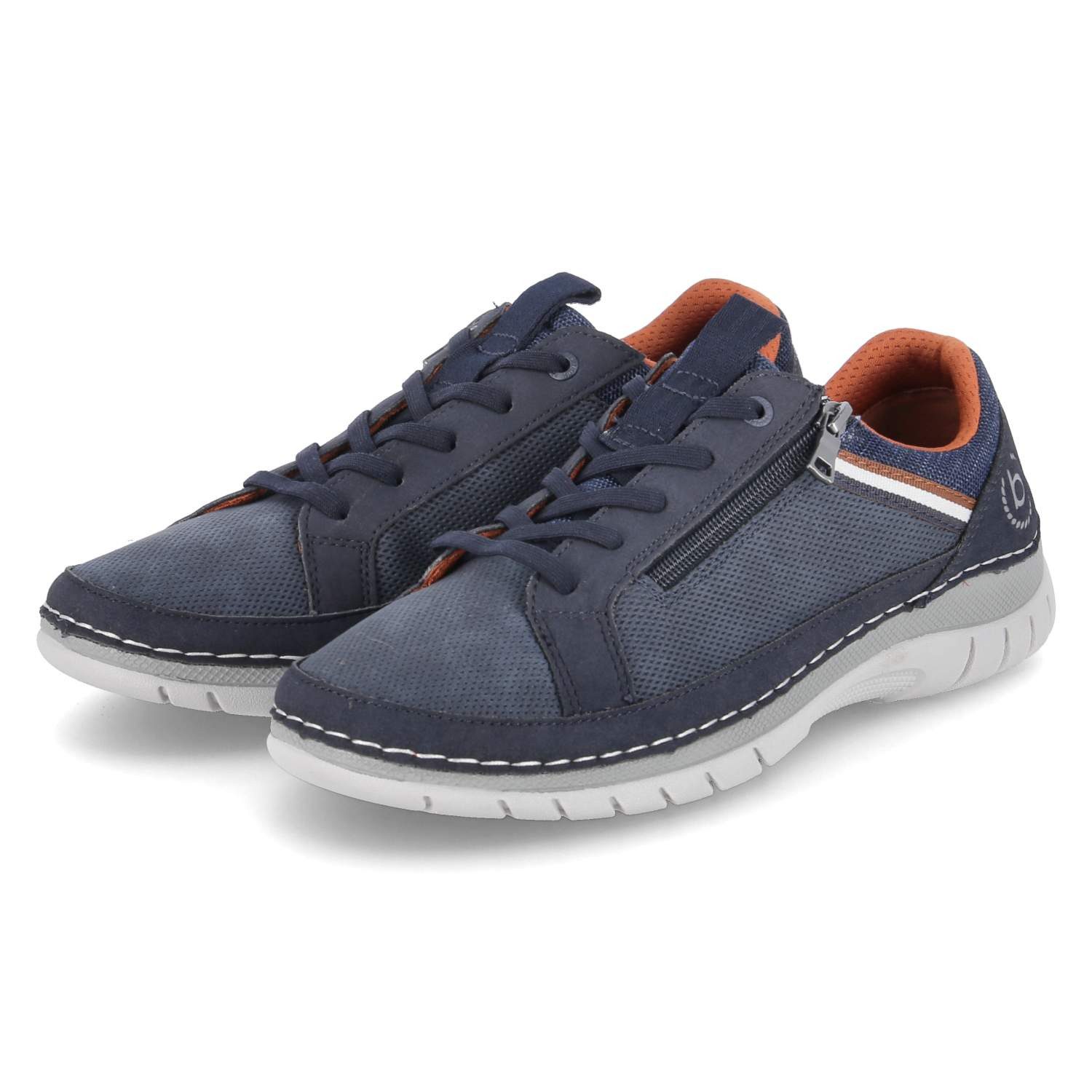 bugatti Bugatti 321ASQ015000-4100 Herren Textil & Synthetik blau Schnürschu günstig online kaufen