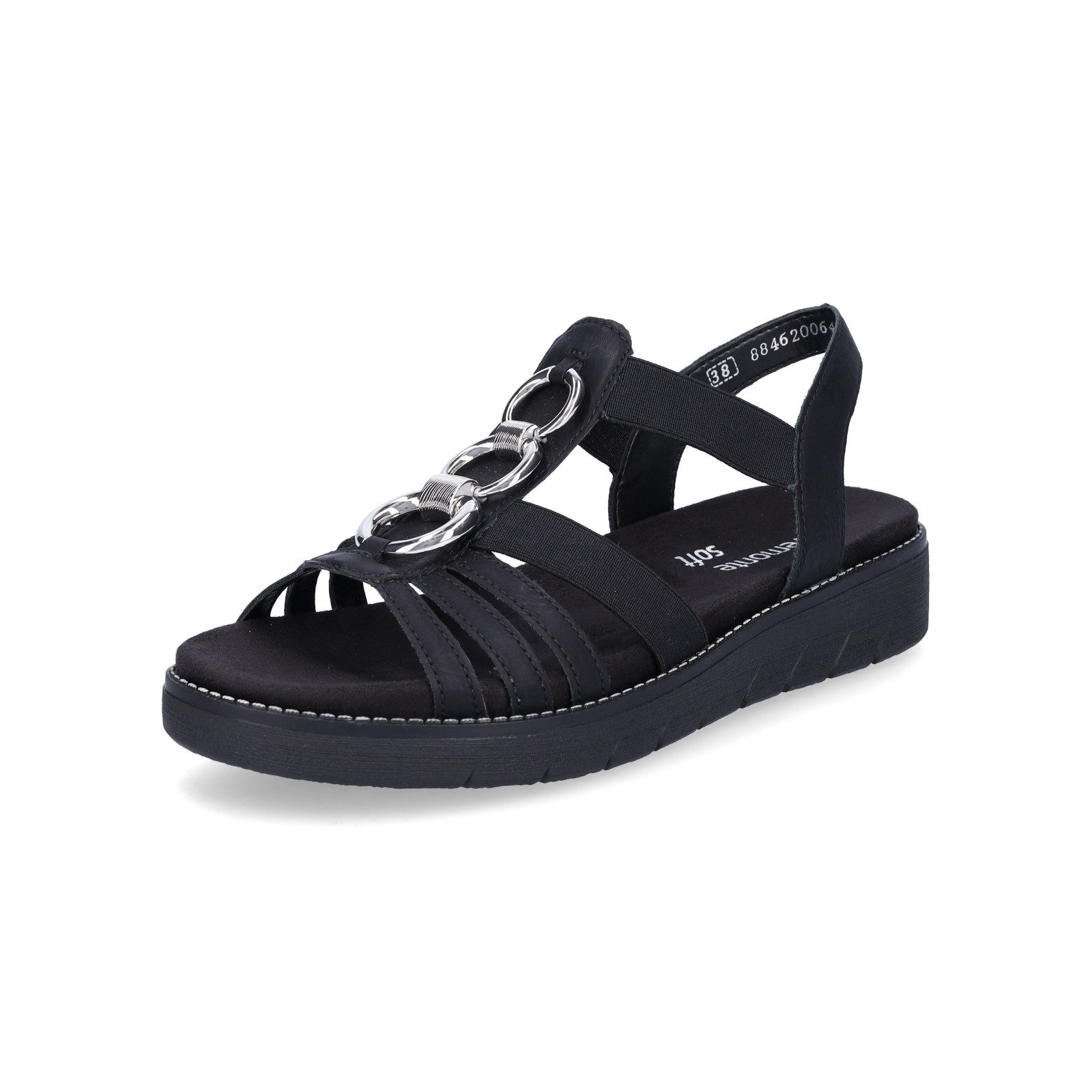 Remonte Remonte Damen Sandale schwarz Sandale