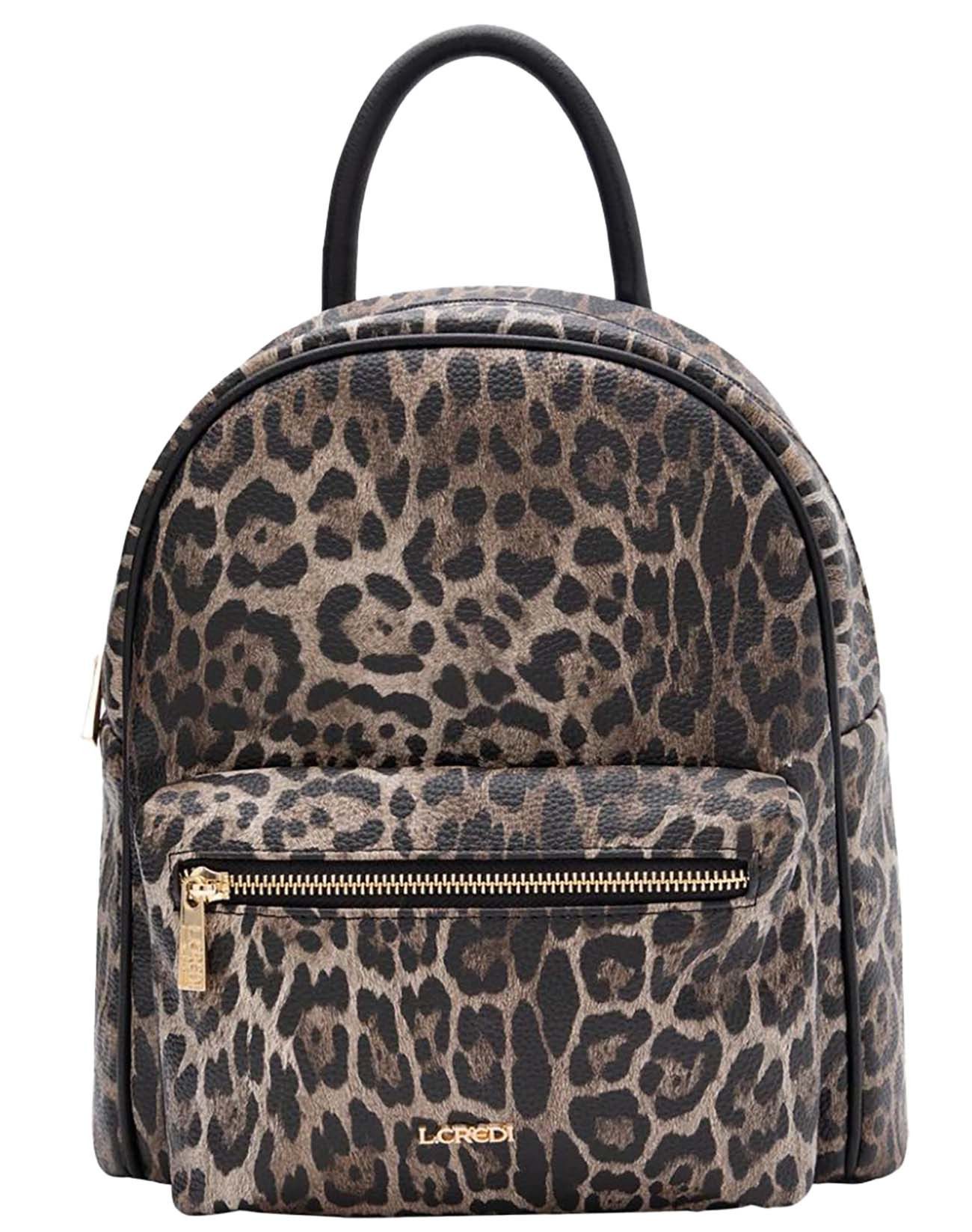 L. CREDI Cityrucksack L.CREDI Damen Rucksack PHAEDRA schwarz-mix