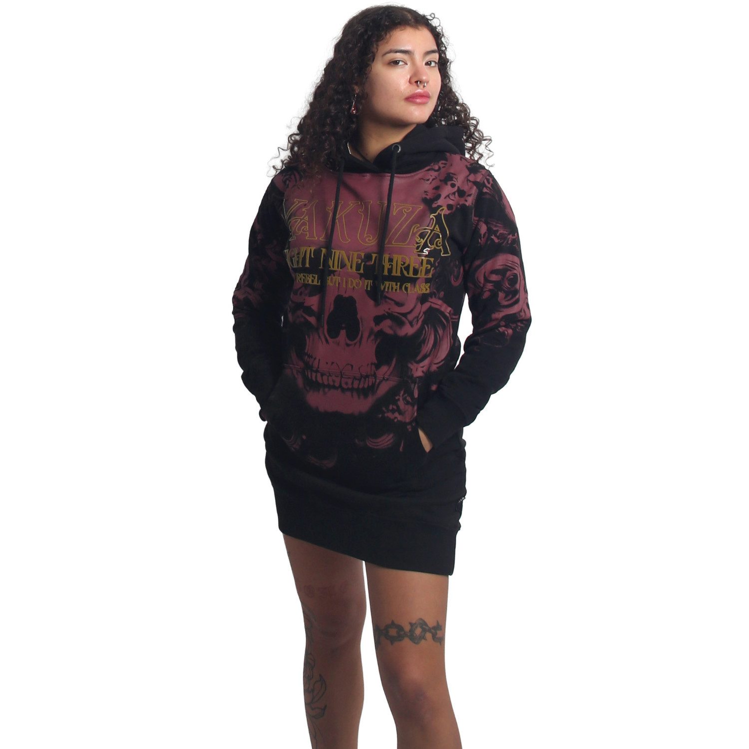 YAKUZA Sweatkleid Lost Skull