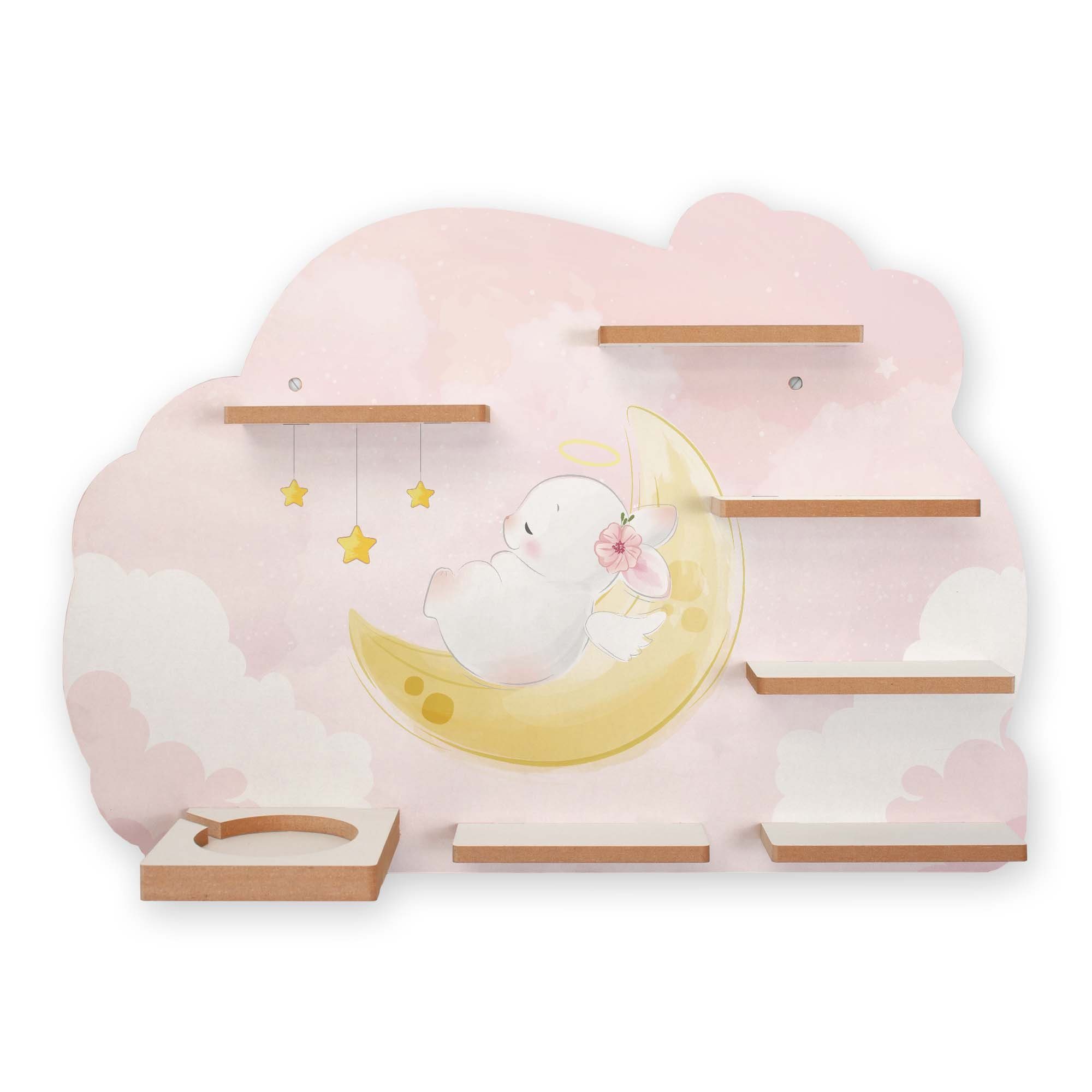 Wandregal MUSIKBOX-REGAL Dreaming Bunny
