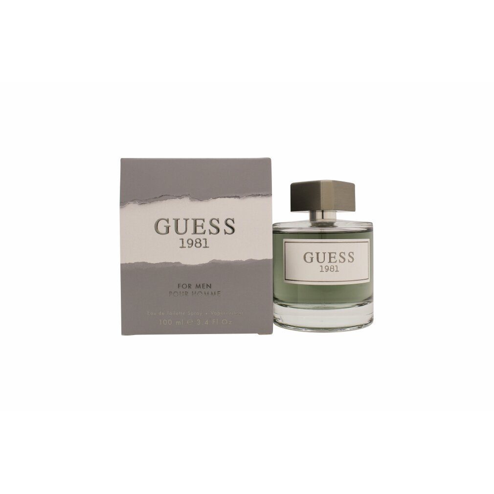 Guess Eau de Toilette 1981 for Men Eau de Toilette 100ml Spray