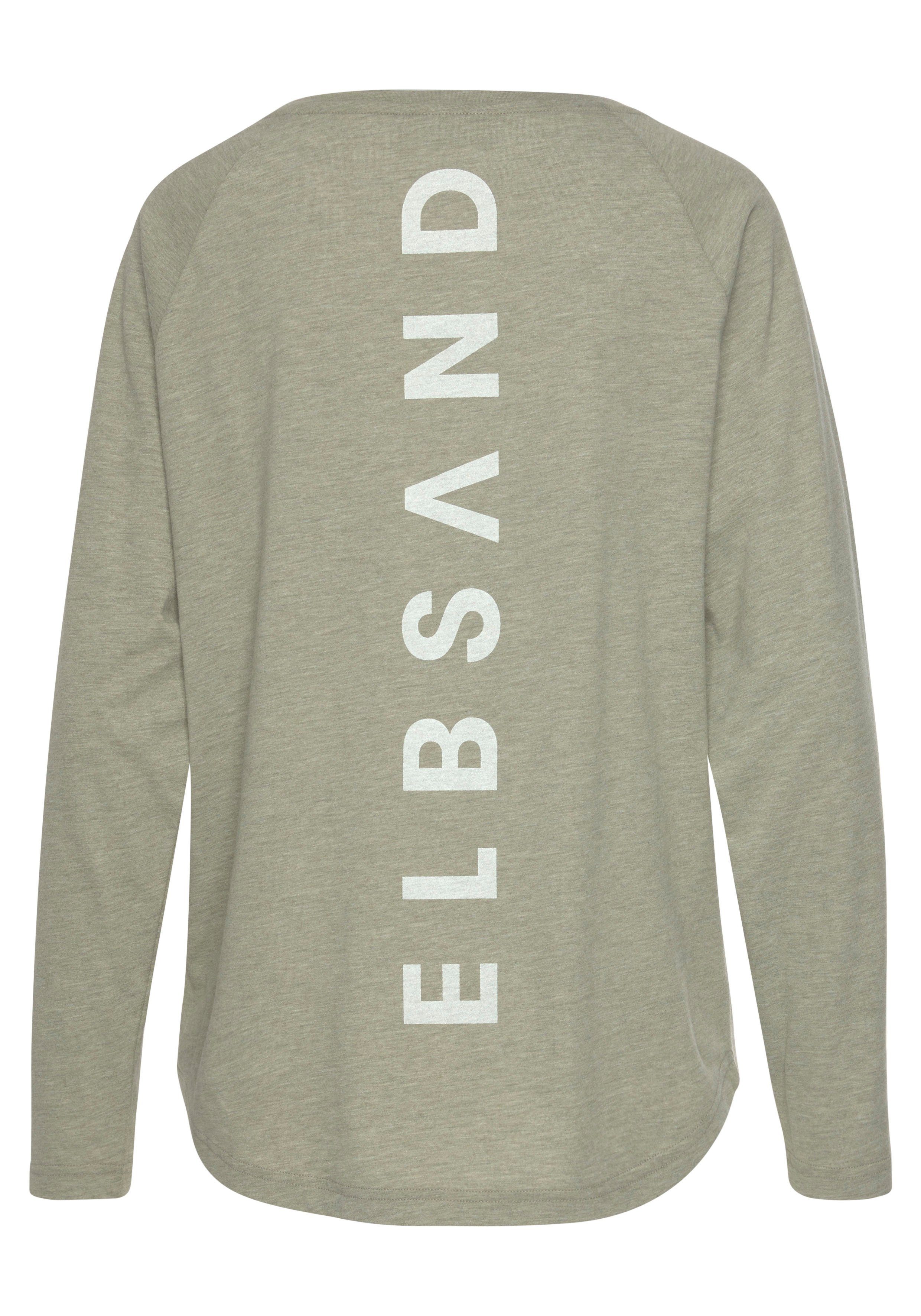 Elbsand Longsleeve Tira mit Logodruck hinten, Langarmshirt, sportlich-casual – Bild 4 von 5
