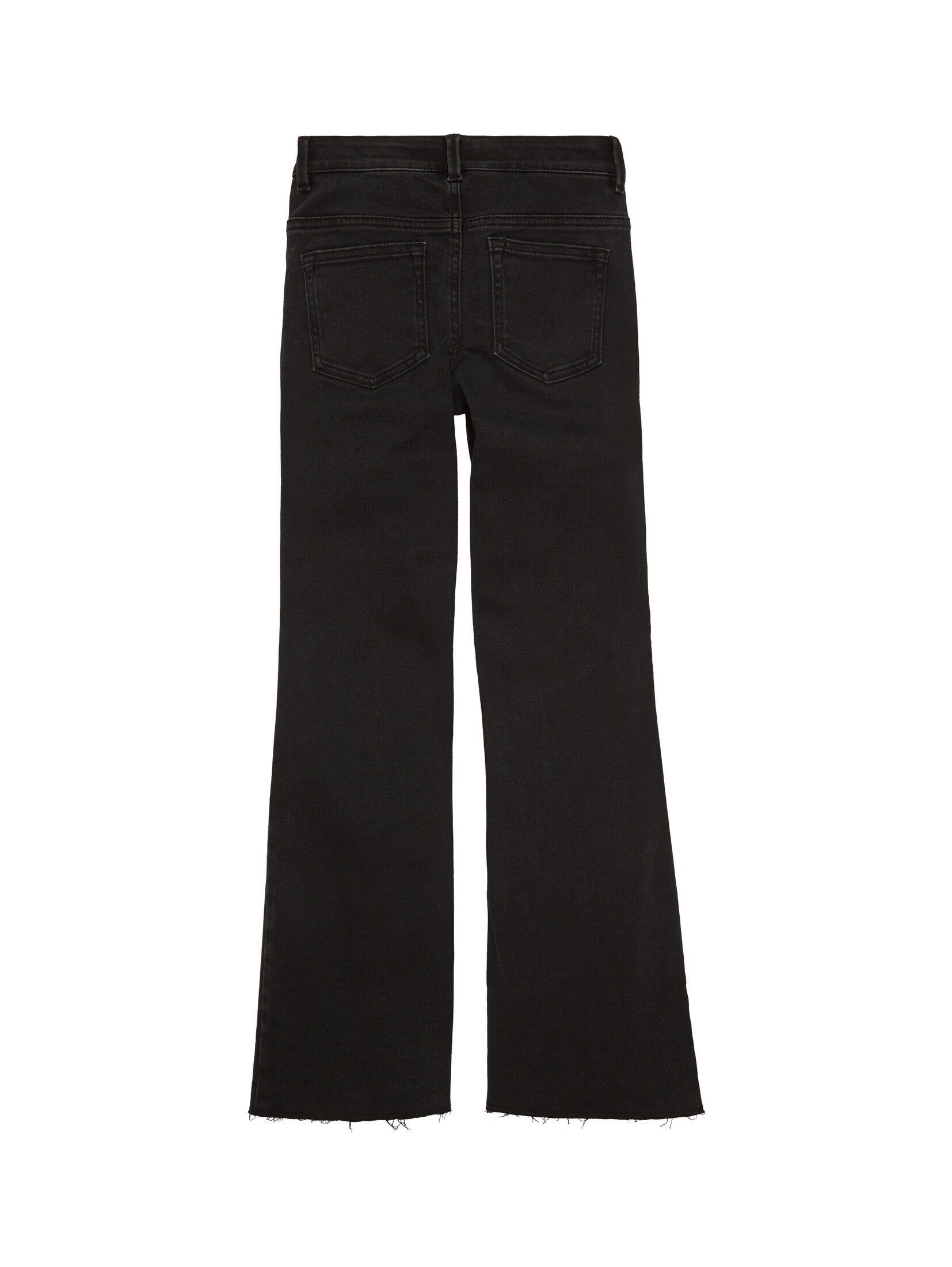 7/8-Jeans TOM mit TAILOR recyceltem Flared Polyester Jeans
