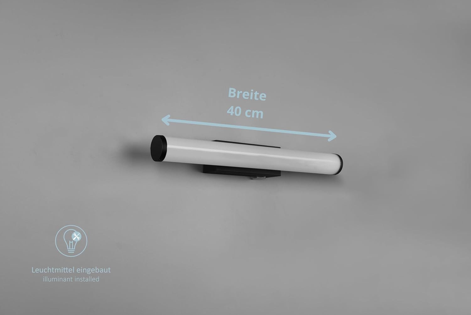 lightling LED Wandleuchte Leo, LED fest integriert, Warmweiß, mit Ein- und günstig online kaufen